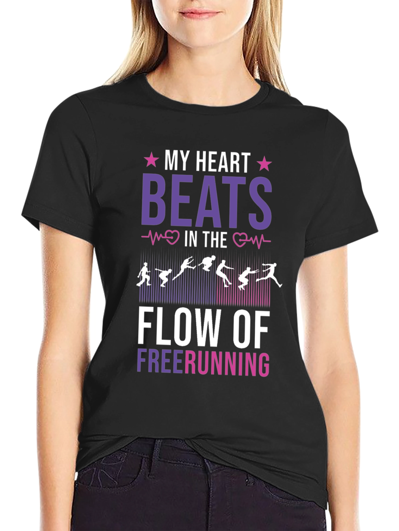 Freerunning Heartbeat Tee