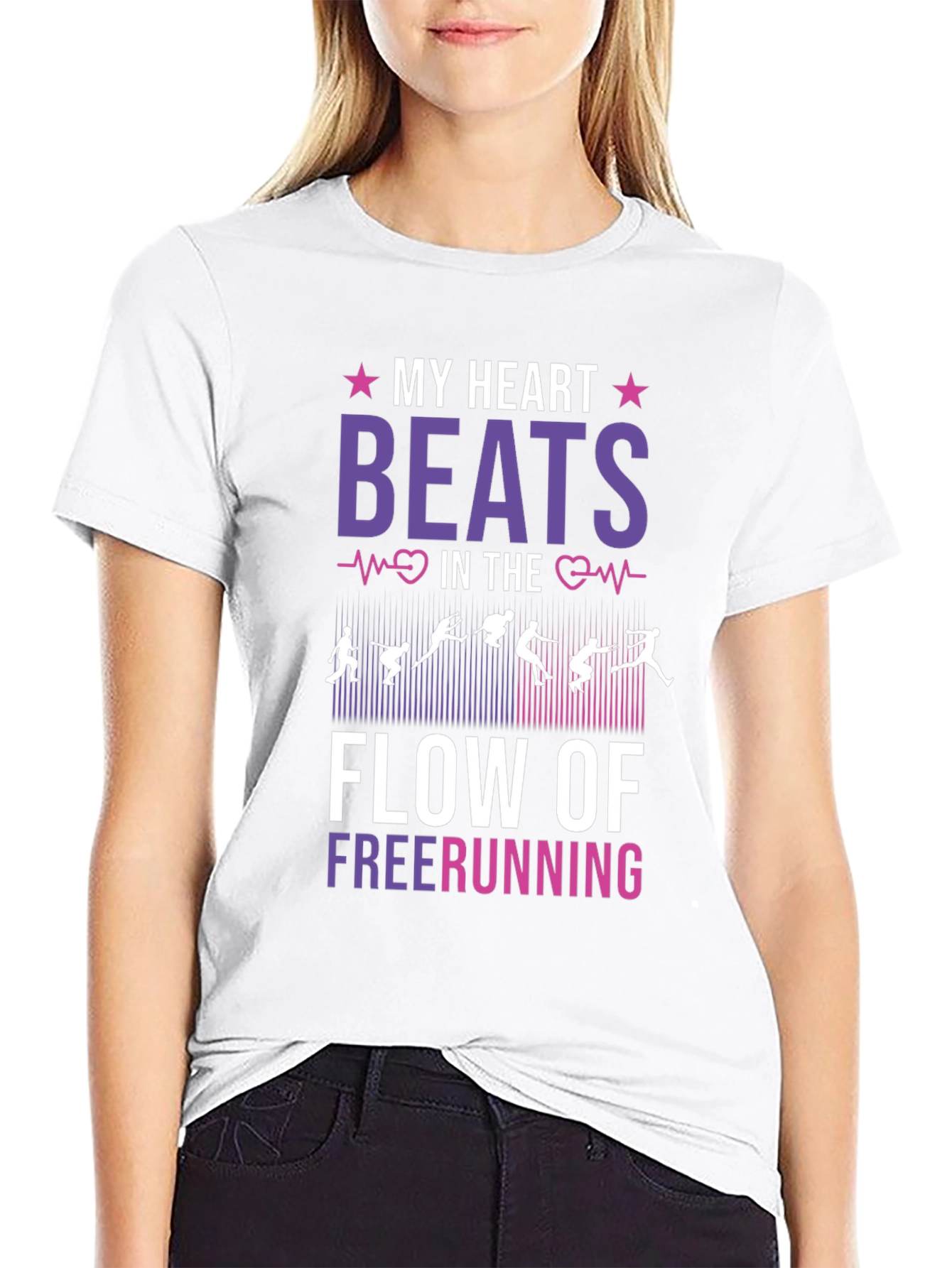 Freerunning Heartbeat Tee