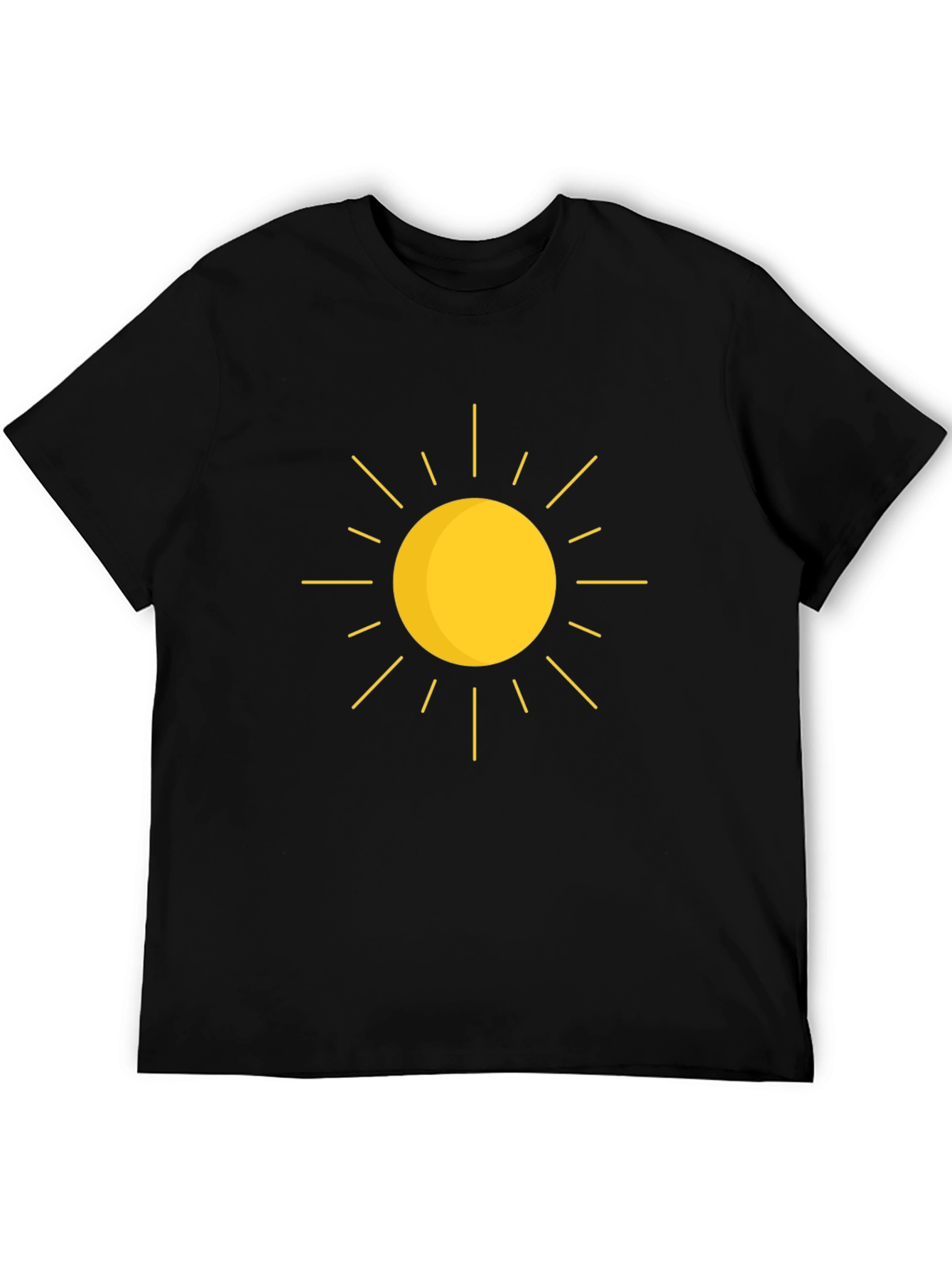 Sunshine Graphic Black T-Shirt