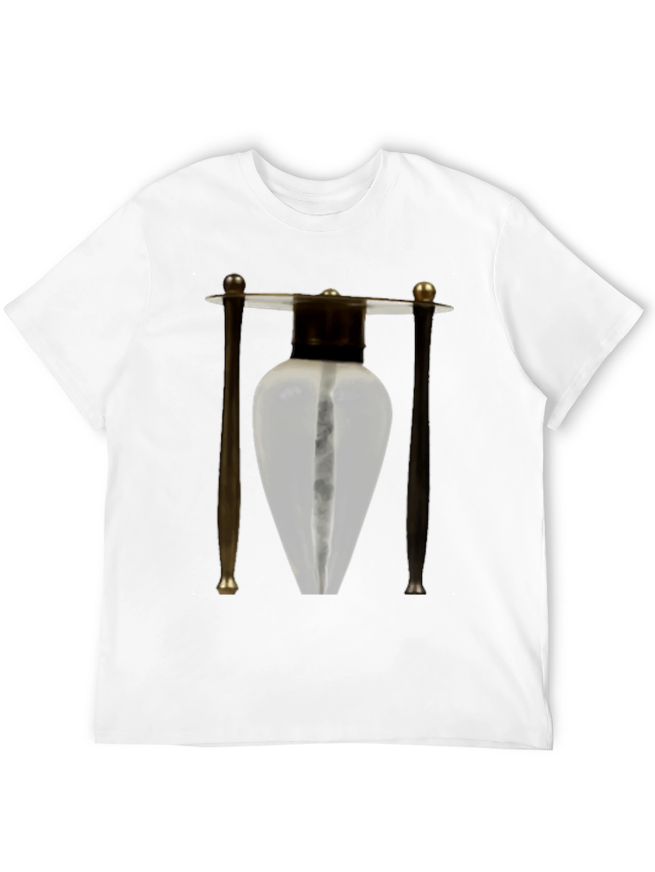 Hourglass Graphic Tee - Times Passage on Soft Cotton