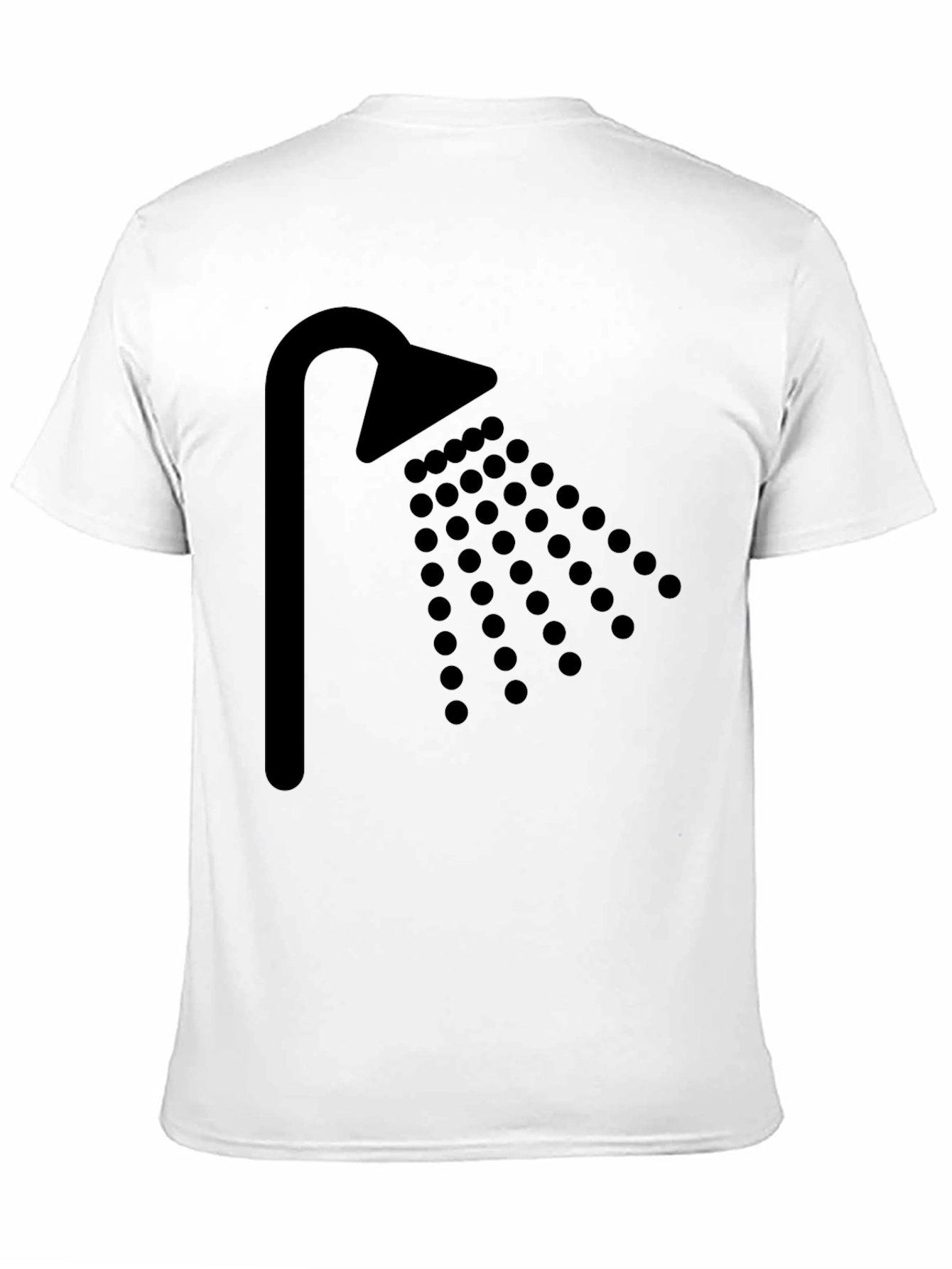 Shower Head Graphic Tee - Clean Style