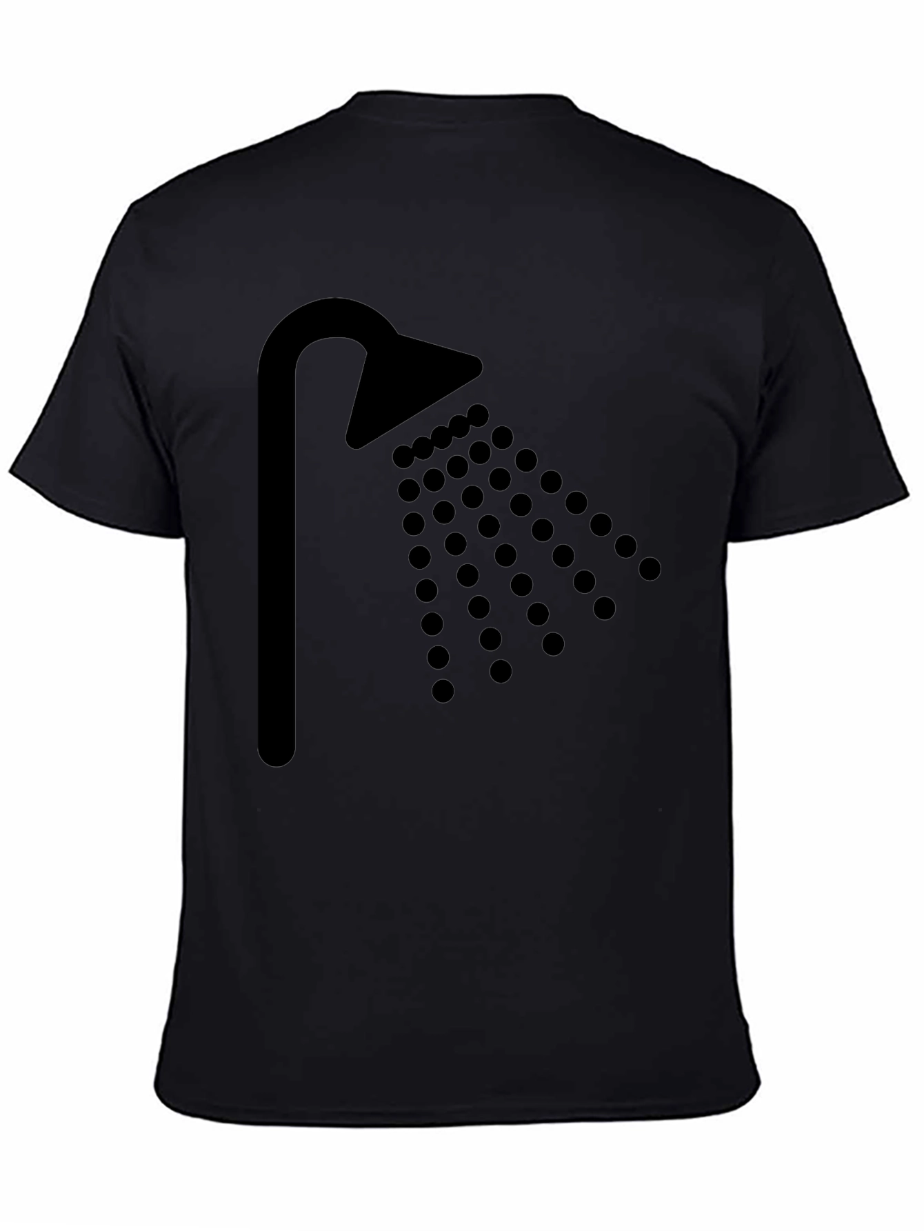 Shower Head Graphic Tee - Clean Style