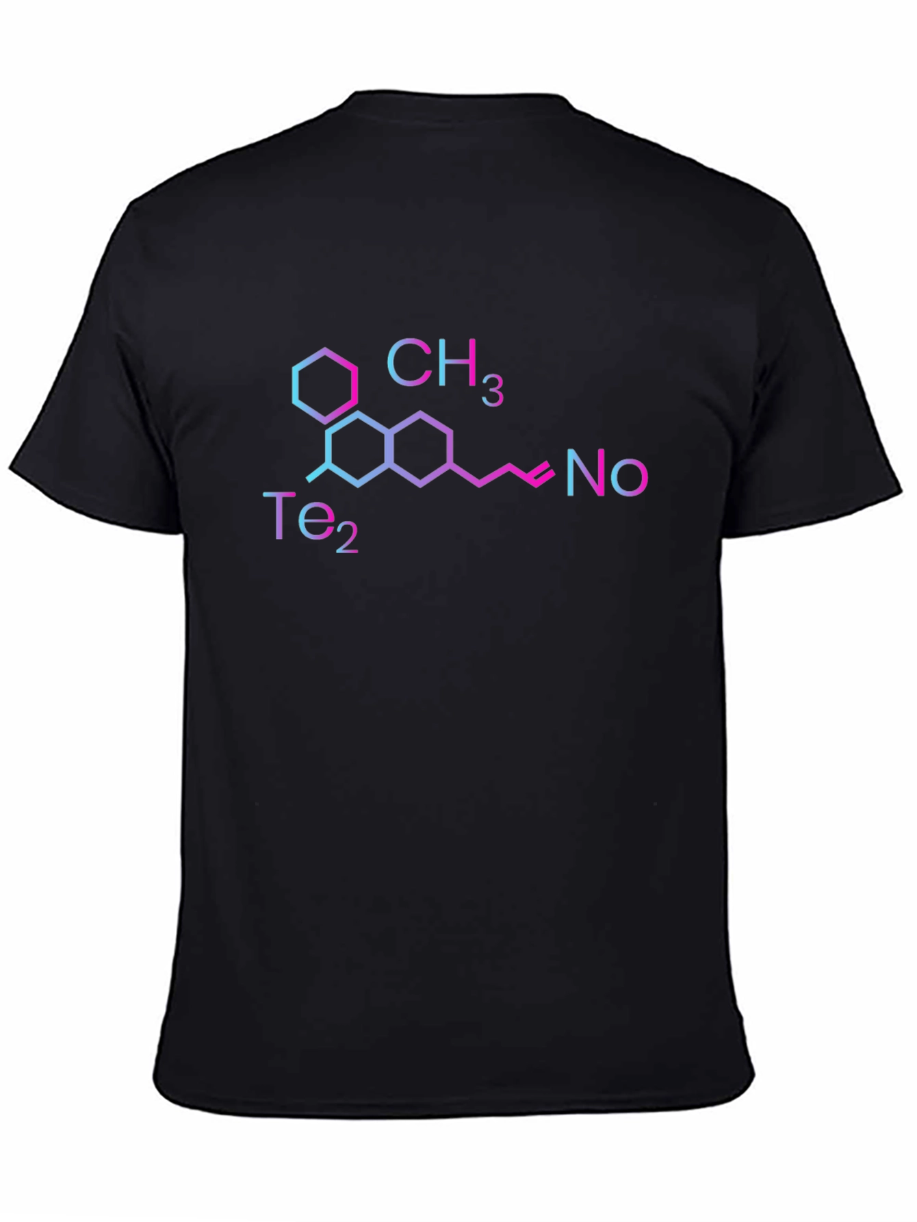 Molecular Graphic Tee - Black