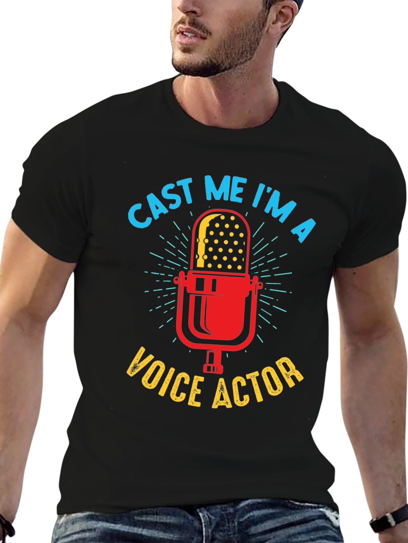 Cast Me Im A Voice Actor T-Shirt