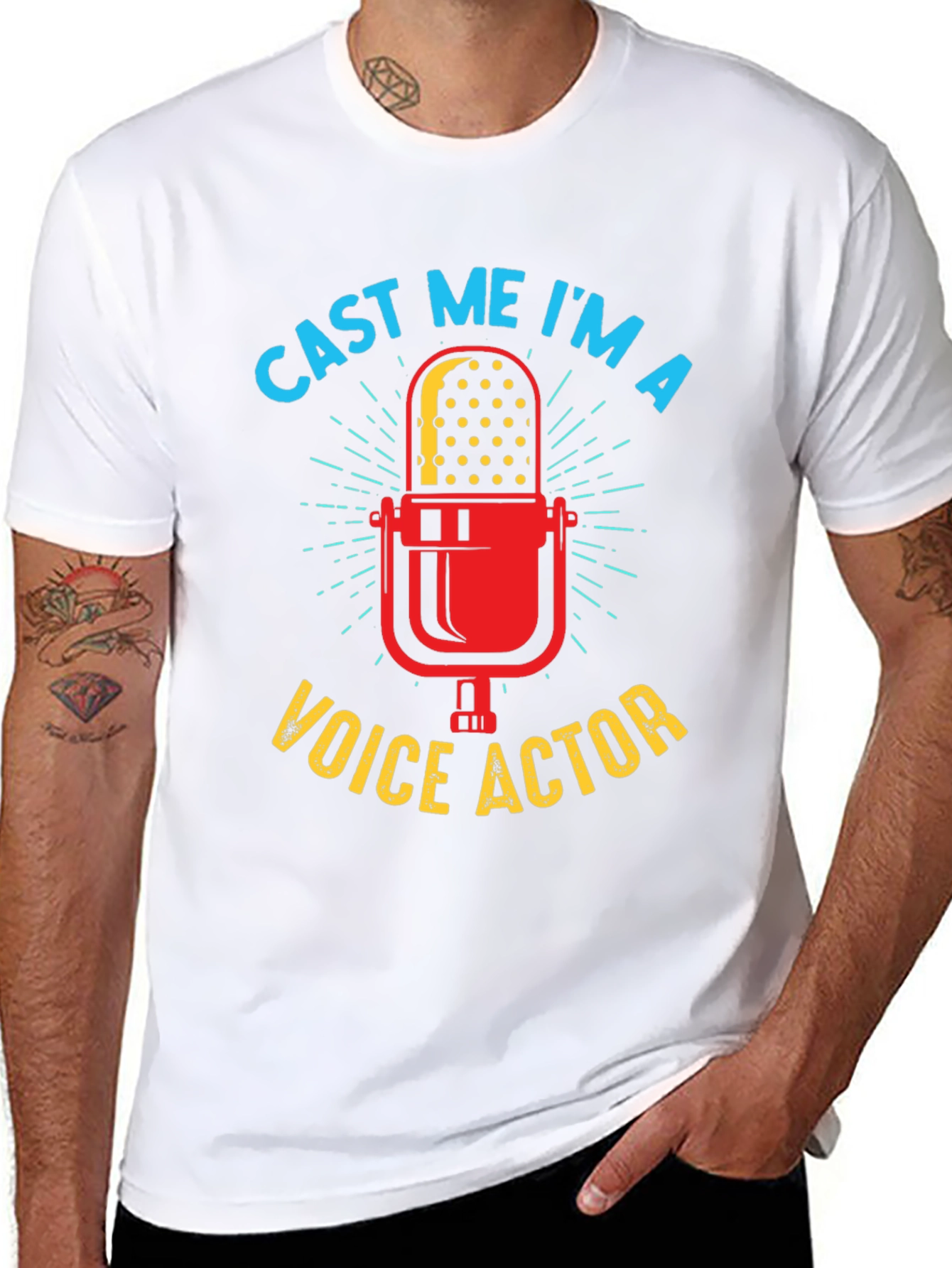 Cast Me Im A Voice Actor T-Shirt