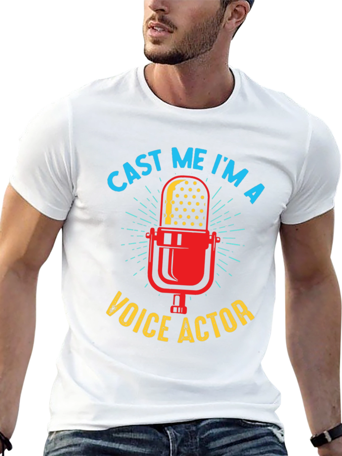 Cast Me Im A Voice Actor T-Shirt