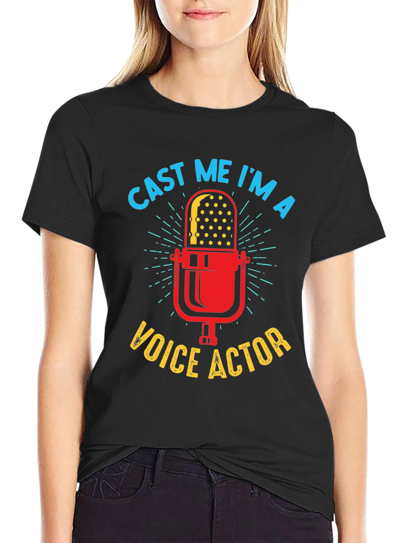 Cast Me Im A Voice Actor T-Shirt