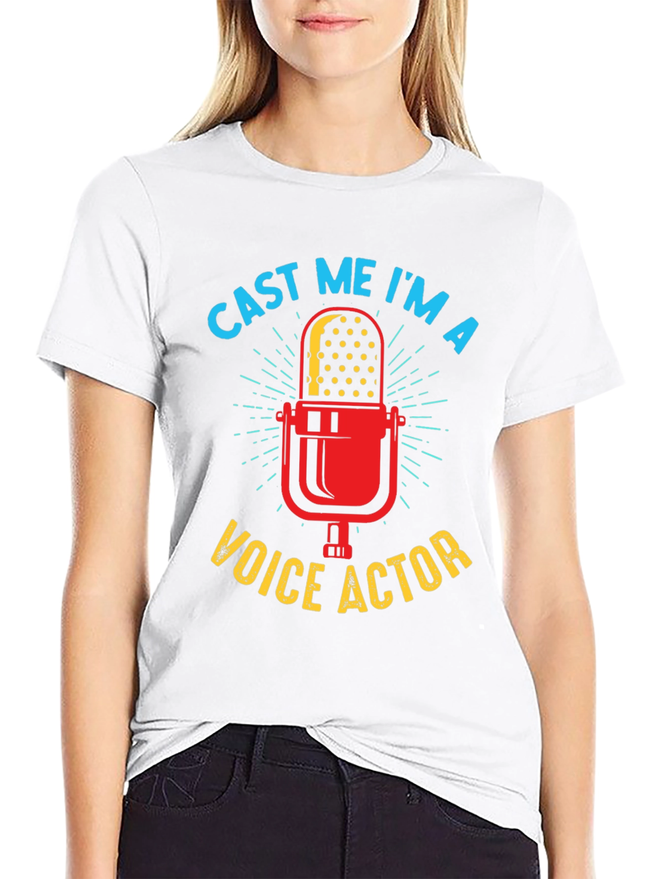 Cast Me Im A Voice Actor T-Shirt