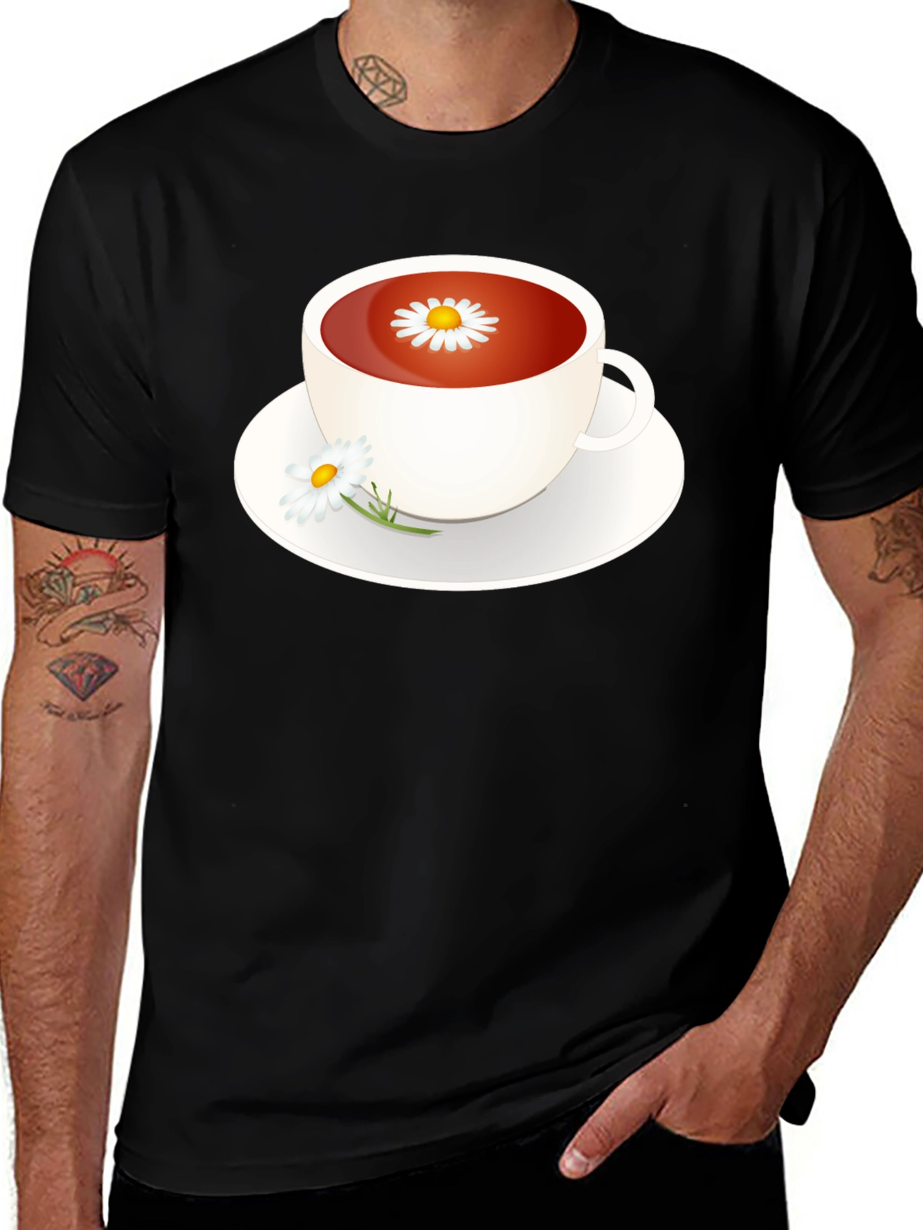 Chamomile Tea T-Shirt - Relax & Unwind