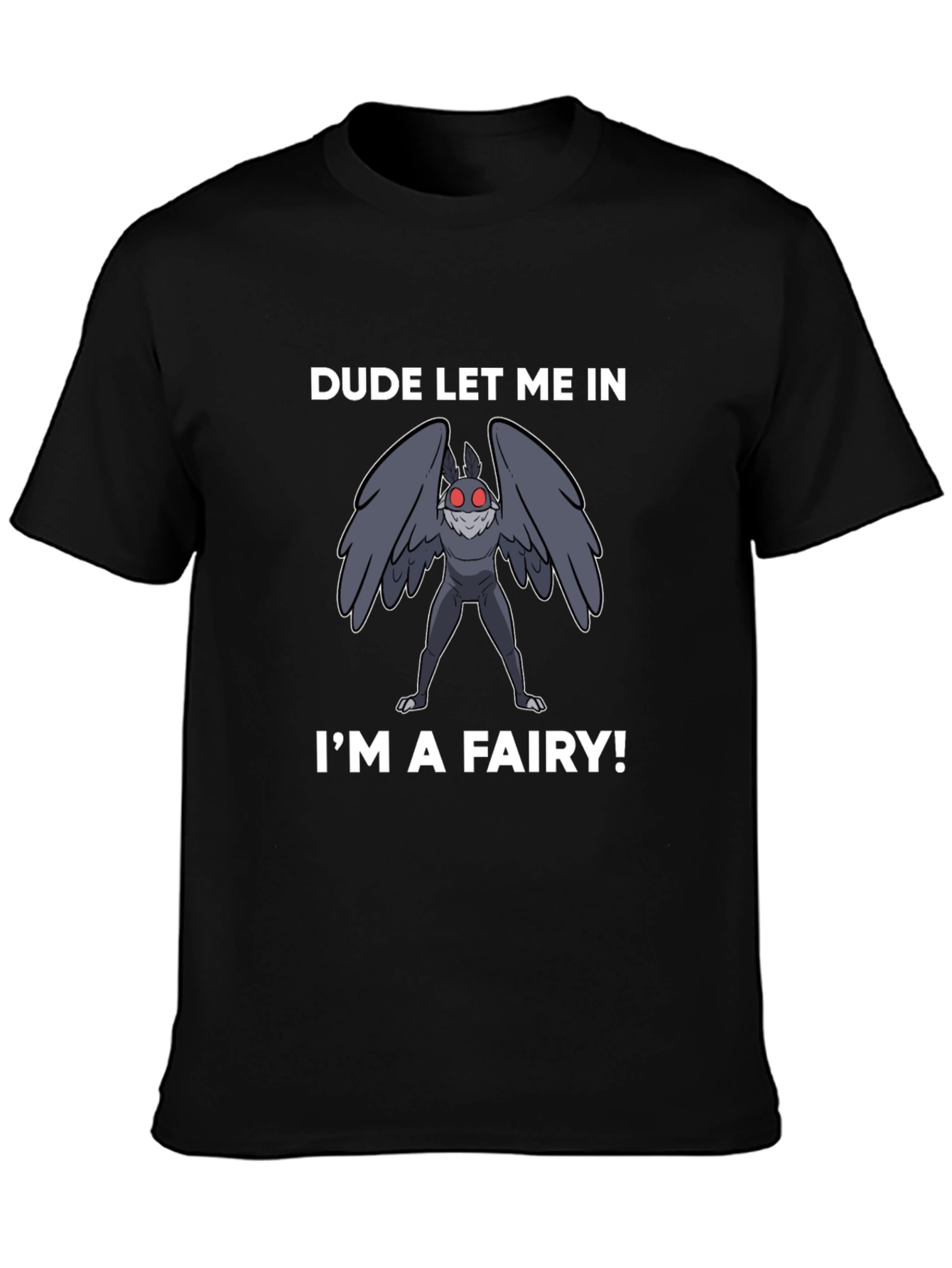 Dude Let Me In Im a Fairy Graphic Tee