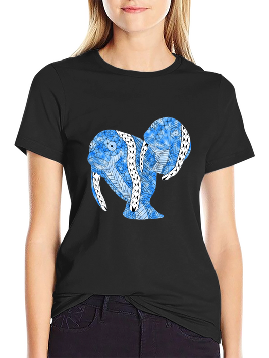 Abstract Walrus Graphic Tee