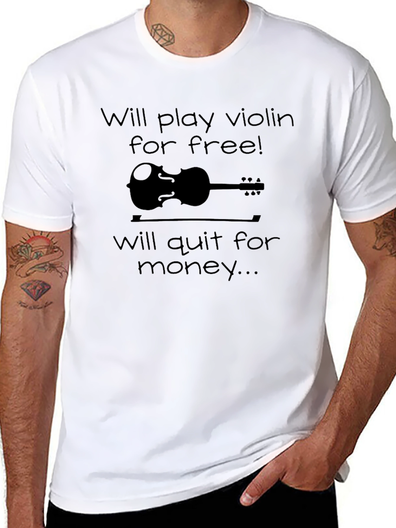 Will Play Violin For Free T-Shirt