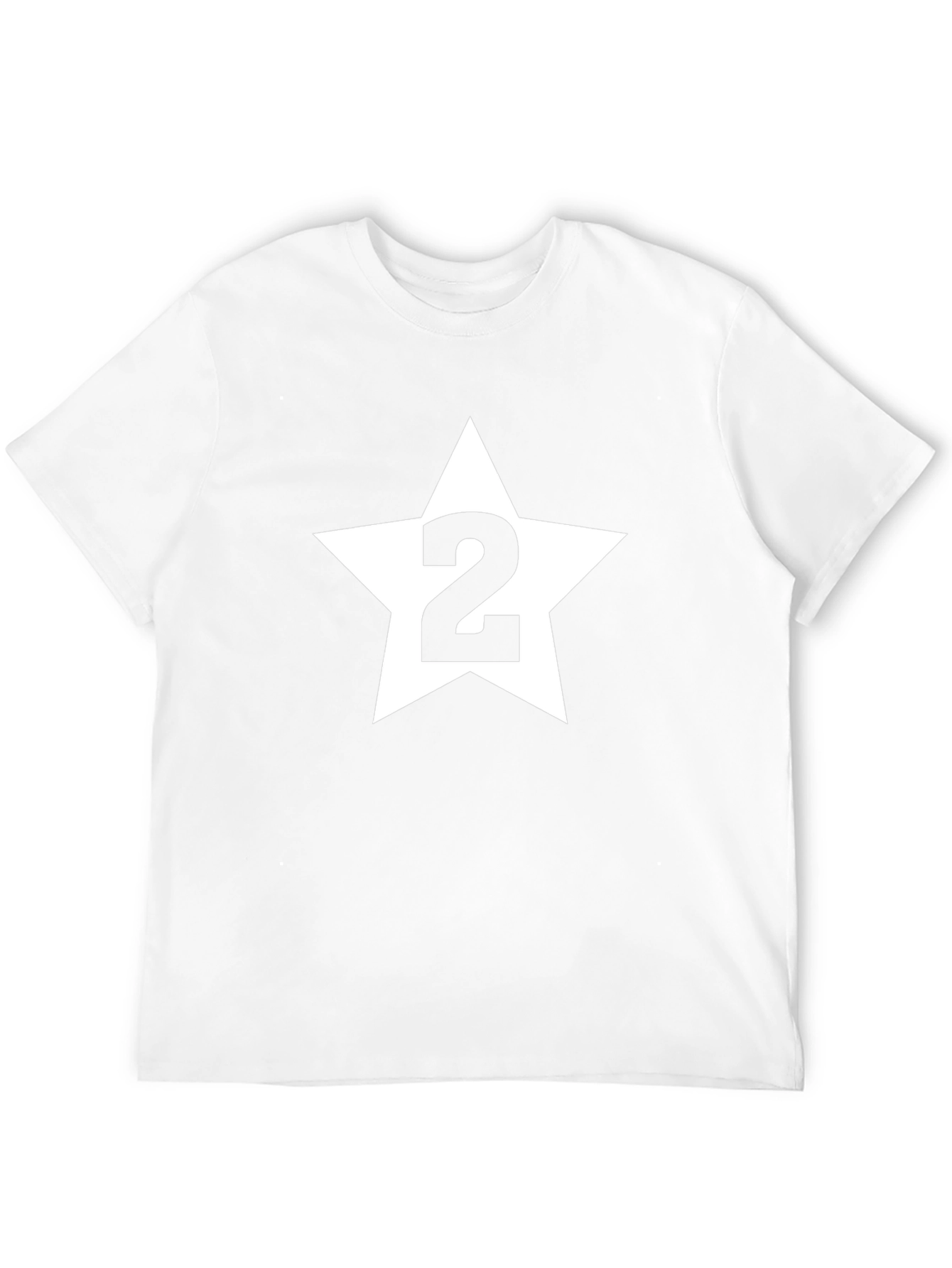 Star Number Two Black T-Shirt