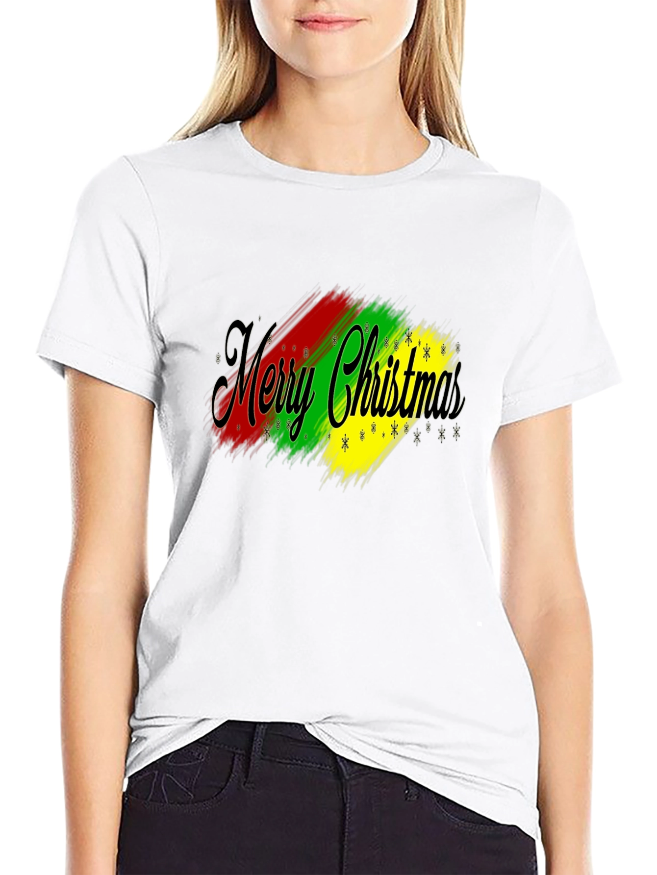 Merry Christmas Graphic T-Shirt - Holiday Festive Tee