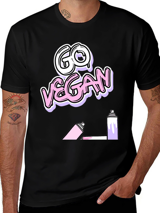 Go Vegan Graffiti T-Shirt
