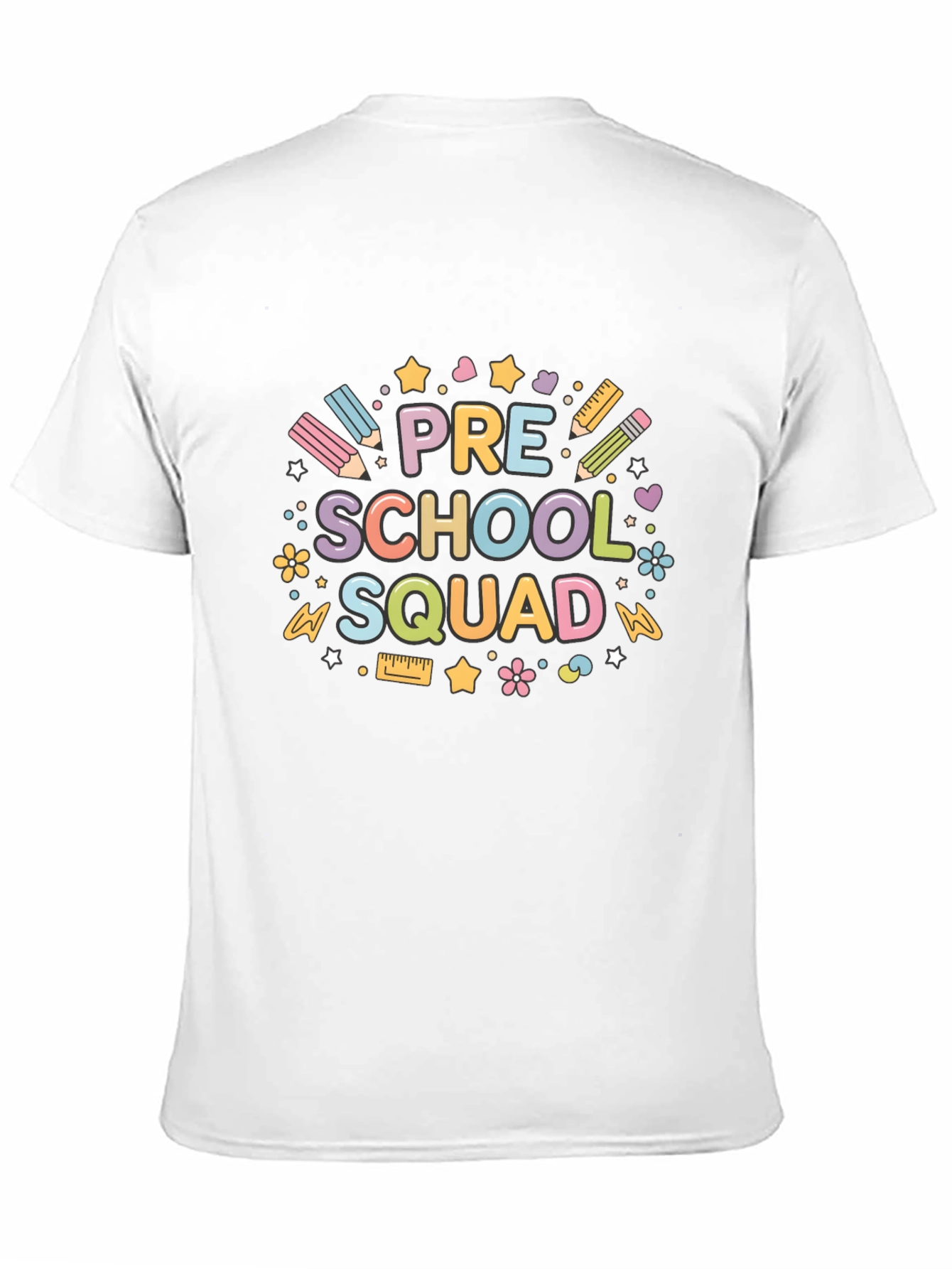 Preschool Squad Graphic Tee - Back to School Shirt
