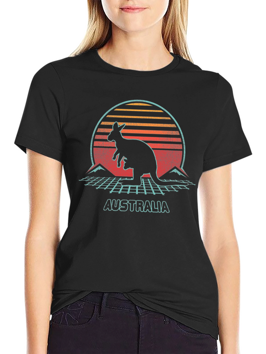 Retro Australia Kangaroo T-Shirt