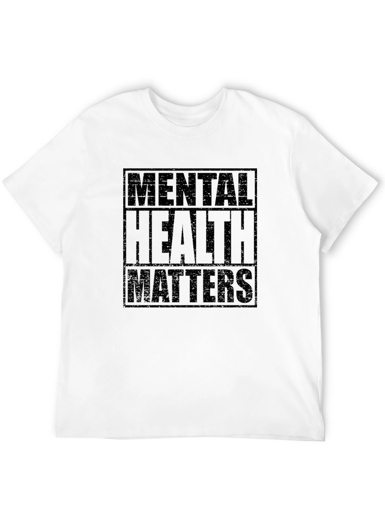 Mental Health Matters Graphic Tee - Black