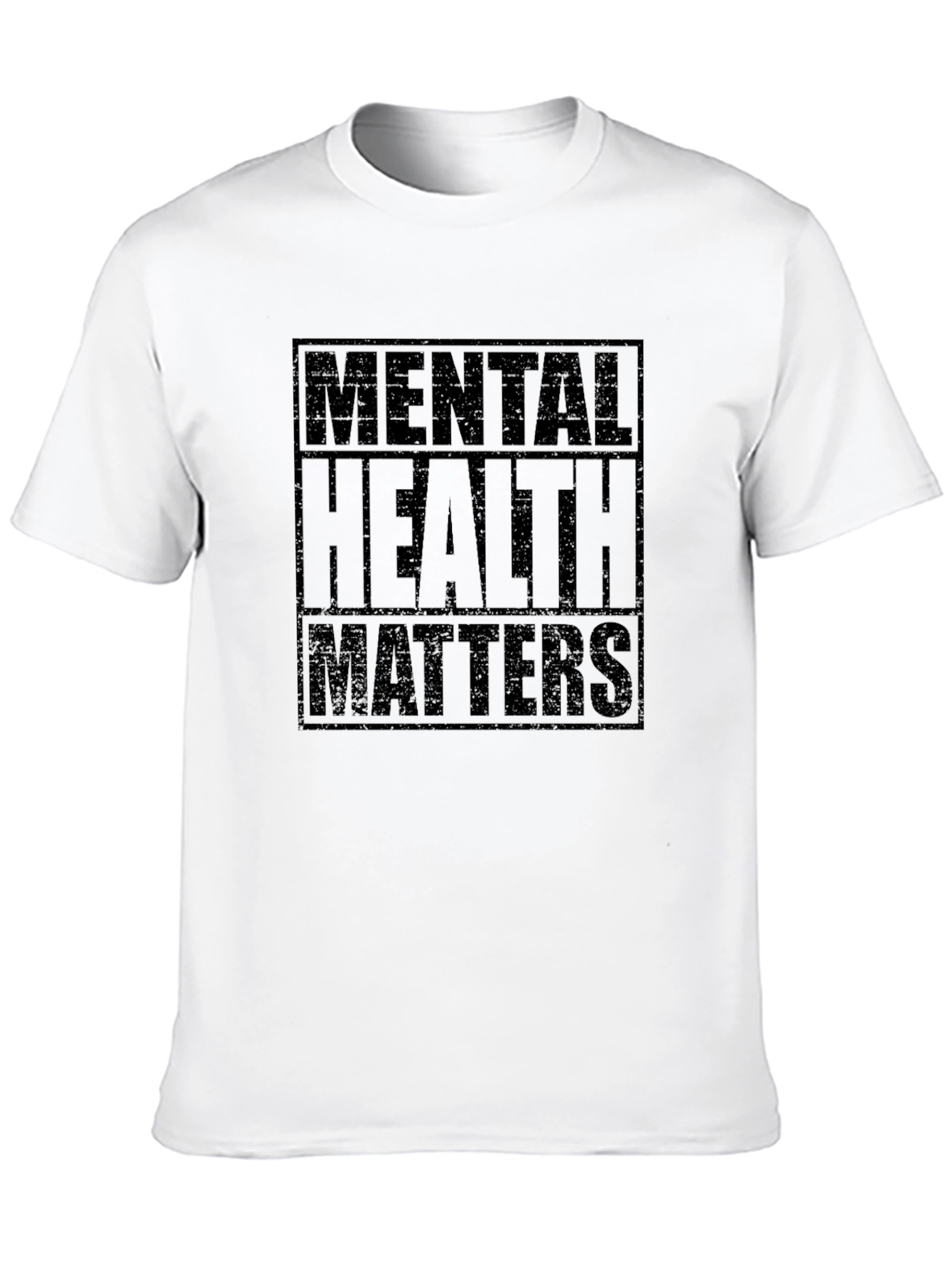 Mental Health Matters Graphic Tee - Black