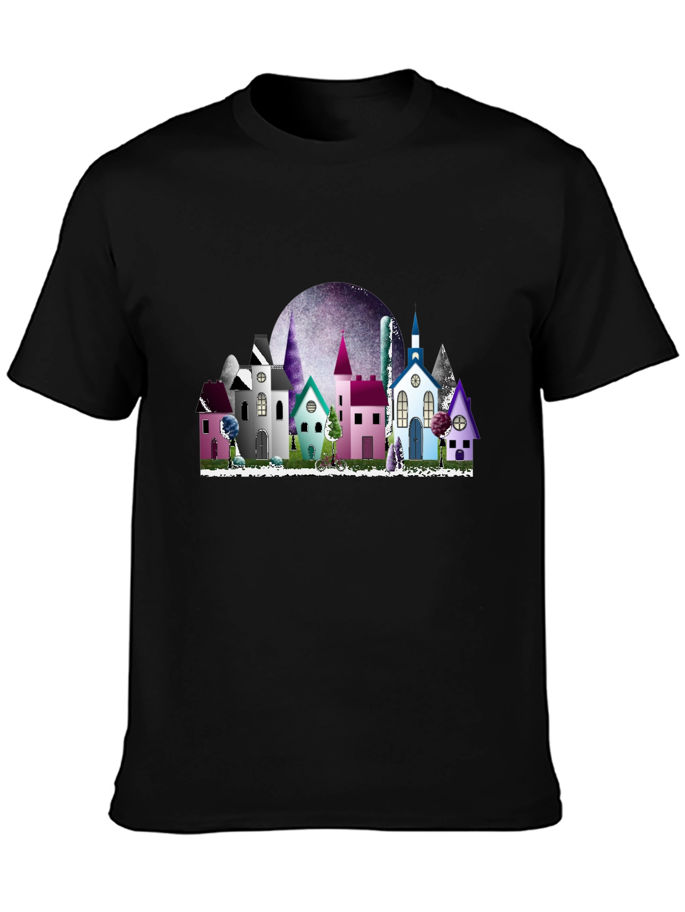 Cityscape T-Shirt - Stylish Graphic Tee