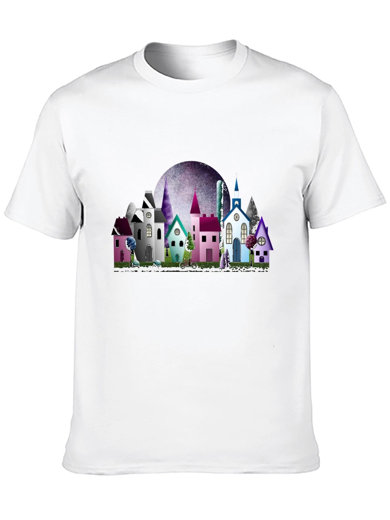 Cityscape T-Shirt - Stylish Graphic Tee