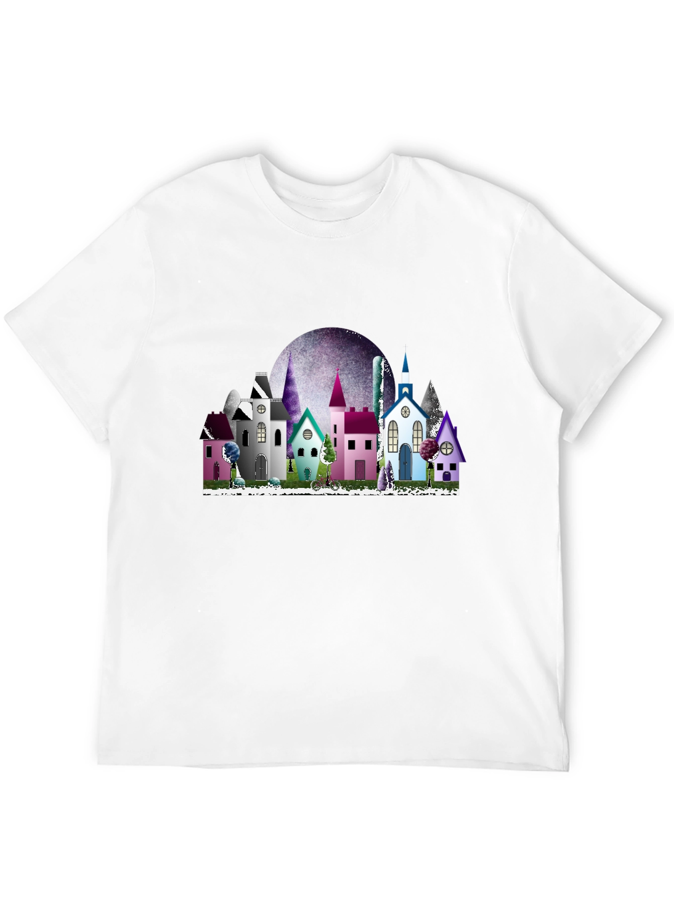 Cityscape T-Shirt - Stylish Graphic Tee