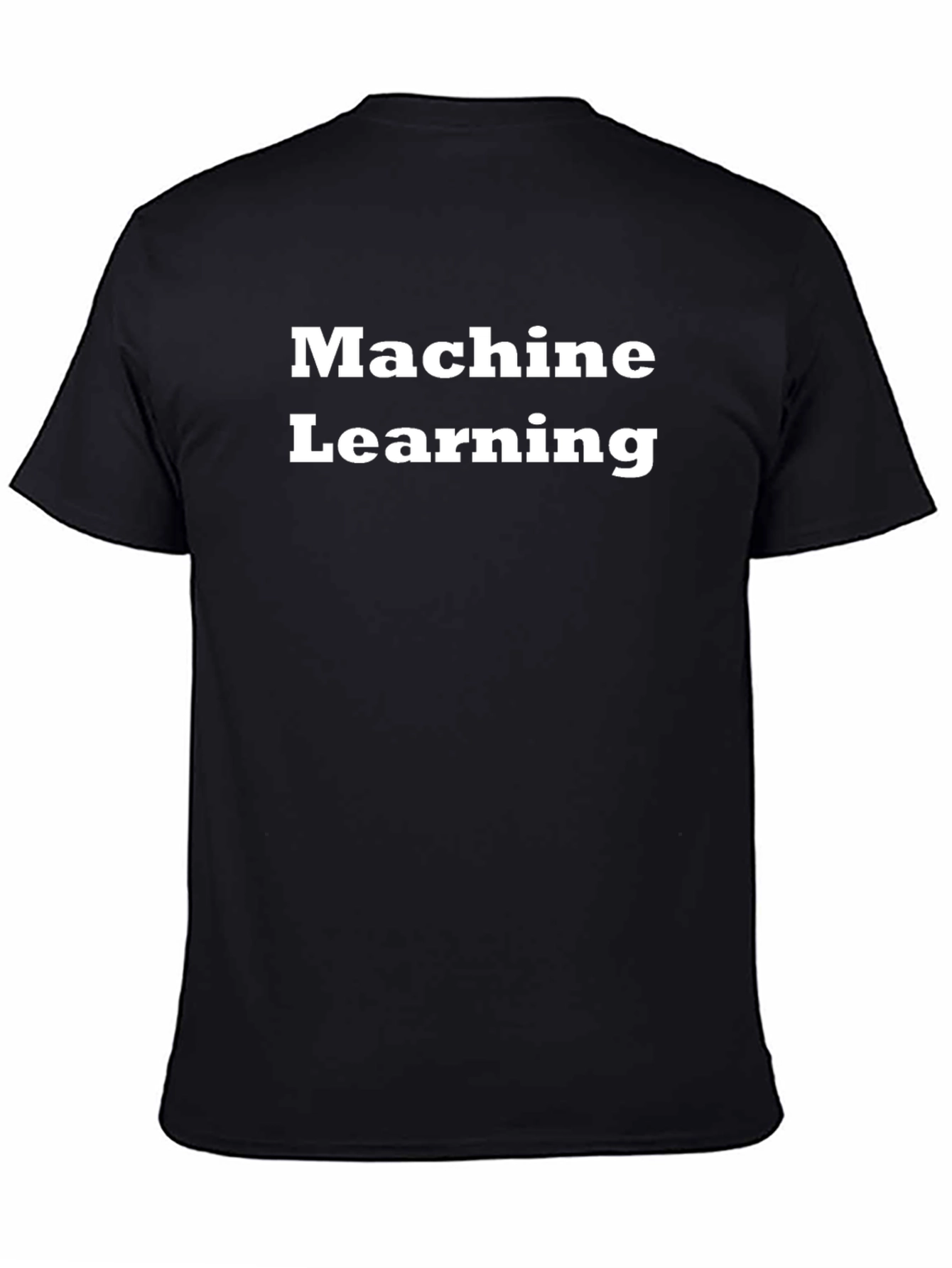 Machine Learning Black T-Shirt