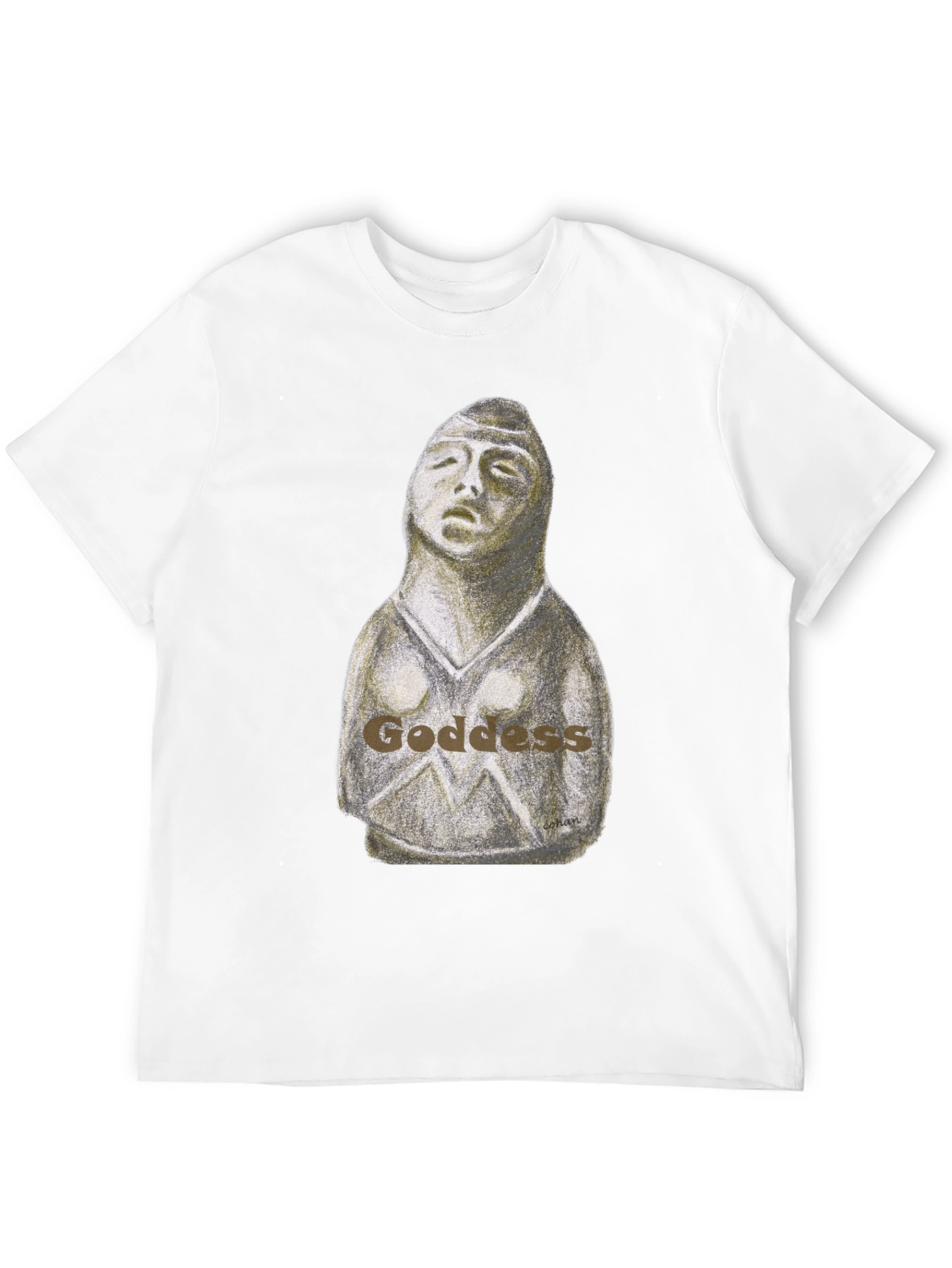 Goddess Graphic Print T-Shirt
