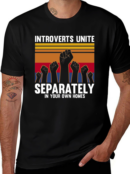 Introverts Unite Graphic T-Shirt