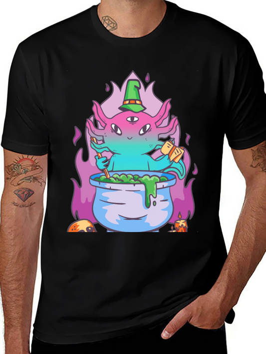 Witchy Axolotl Brew T-Shirt