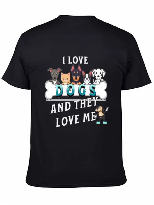 I Love Dogs Graphic Tee