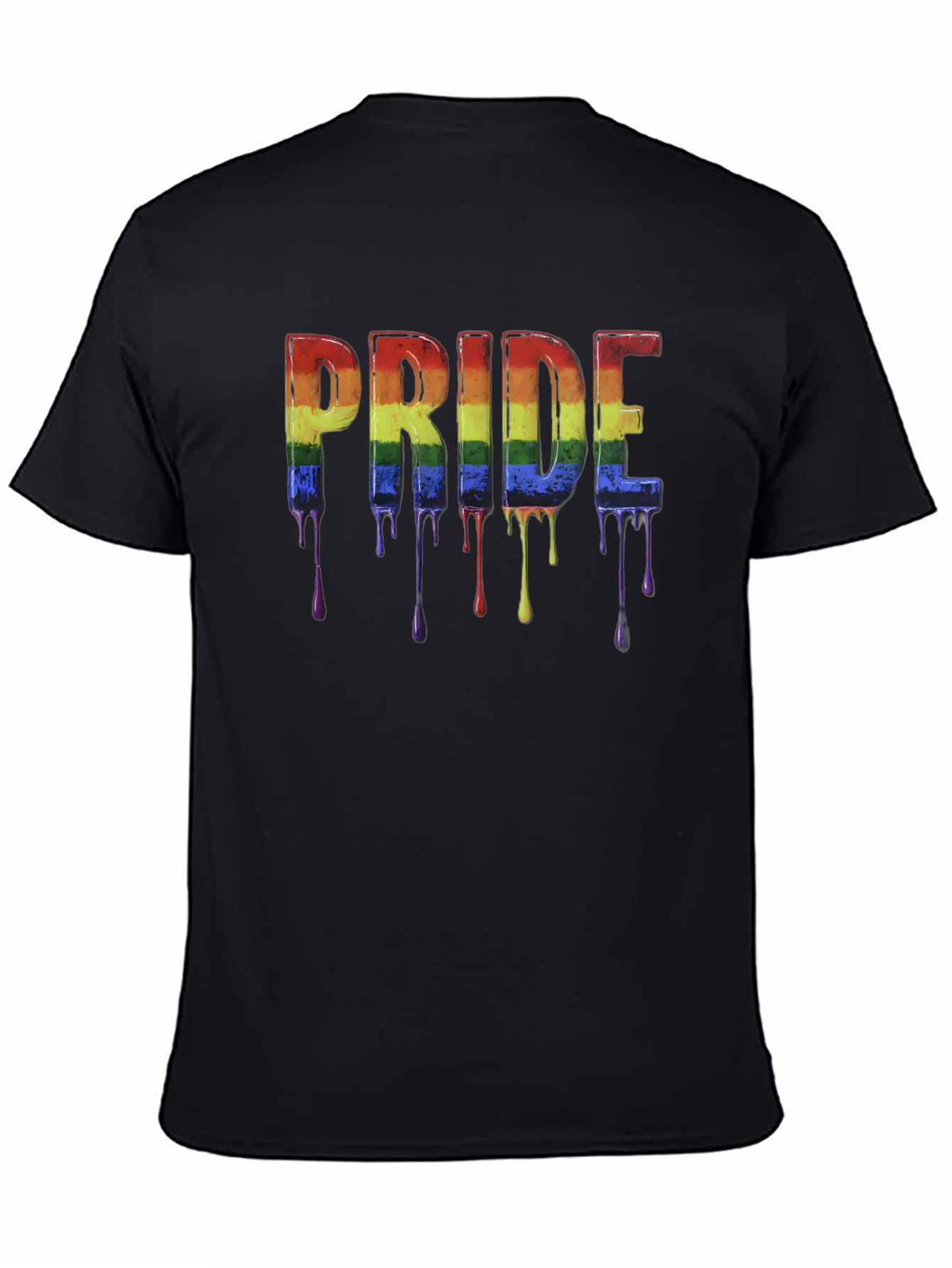Pride Rainbow Drip T-Shirt - LGBTQ+ Pride Month Tee