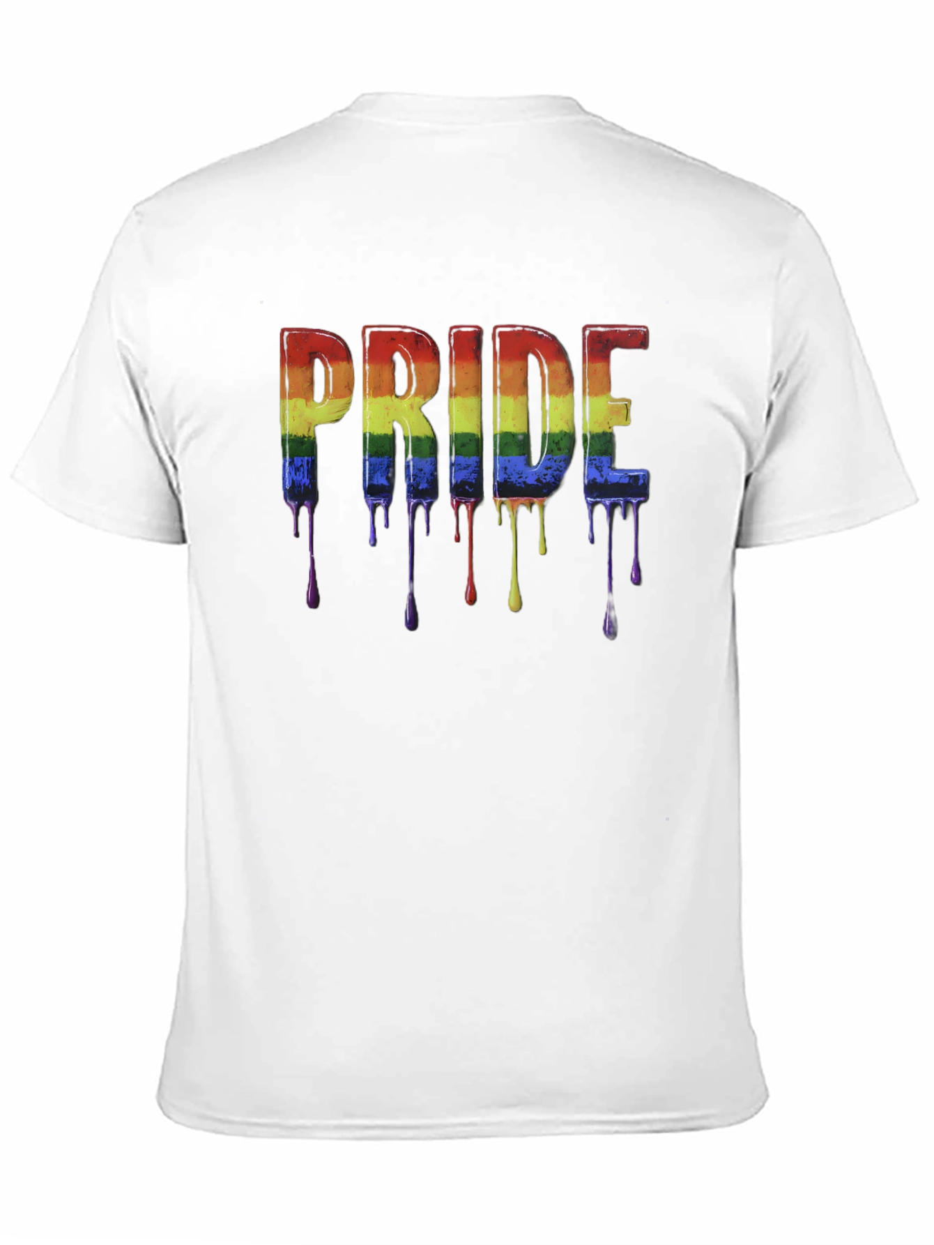 Pride Rainbow Drip T-Shirt - LGBTQ+ Pride Month Tee