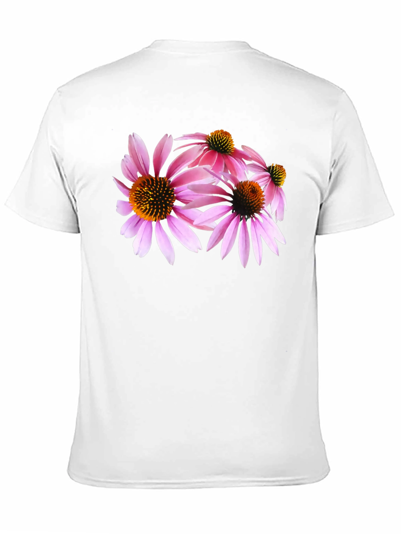 Floral Print Black T-Shirt - Trendy Casual Wear