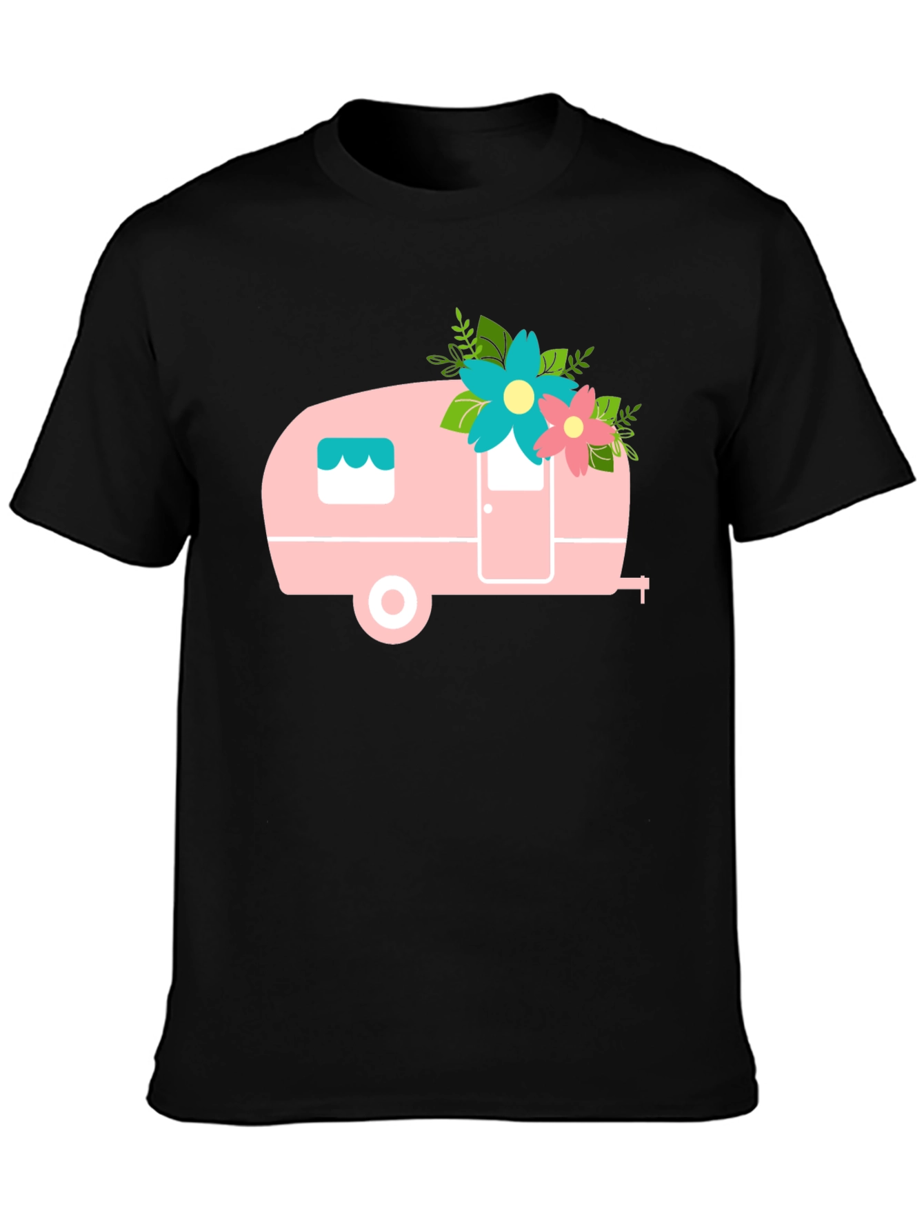 Black Camper Graphic Tee