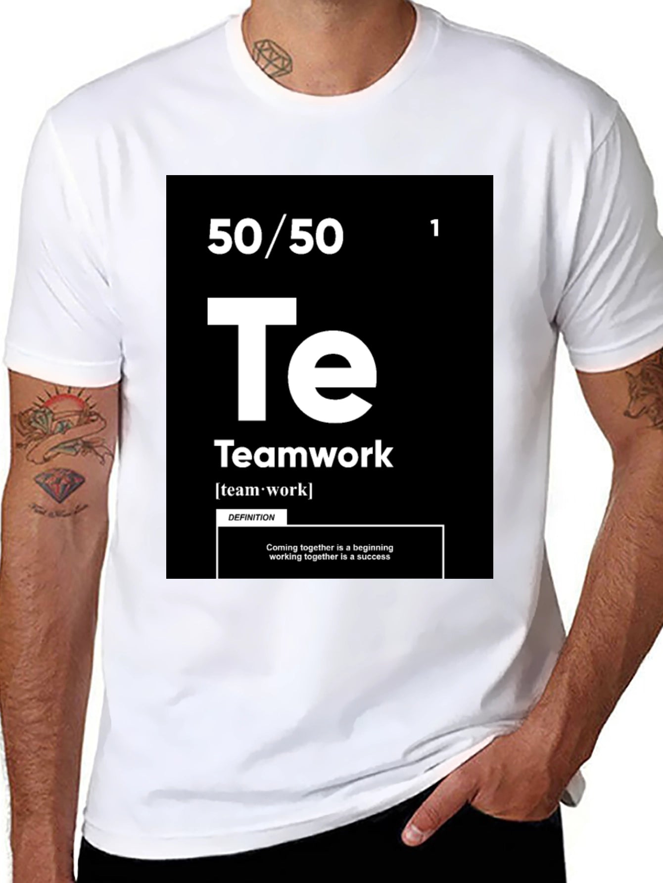 Teamwork Periodic Table T-Shirt