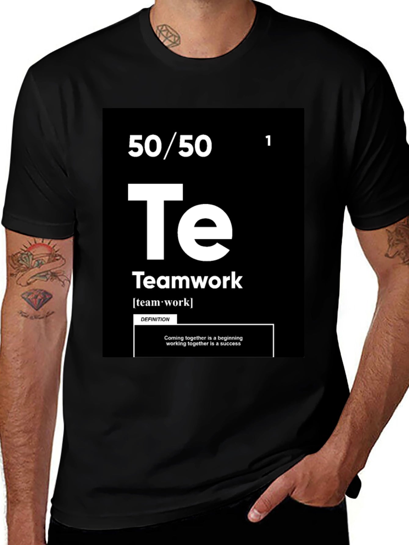 Teamwork Periodic Table T-Shirt