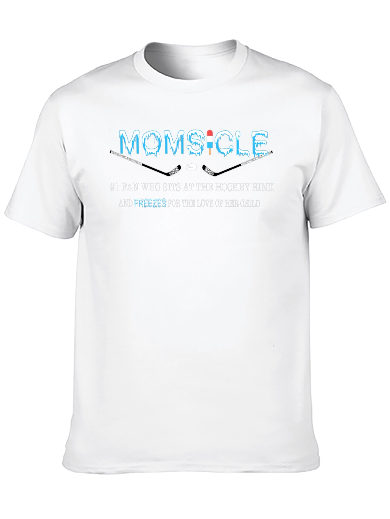 Momsicle Hockey Fan T-Shirt