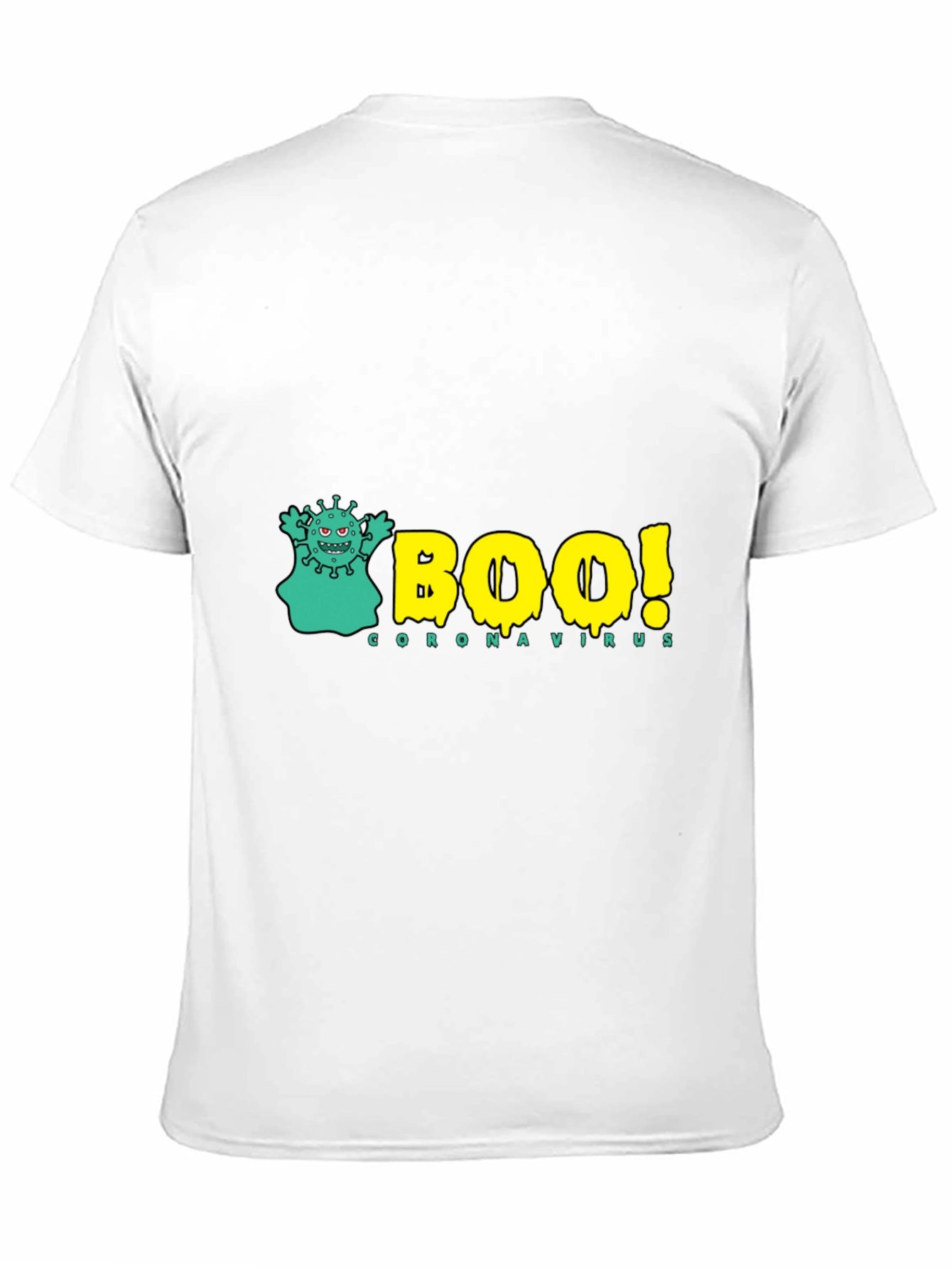 Boo Coronavirus Black T-Shirt