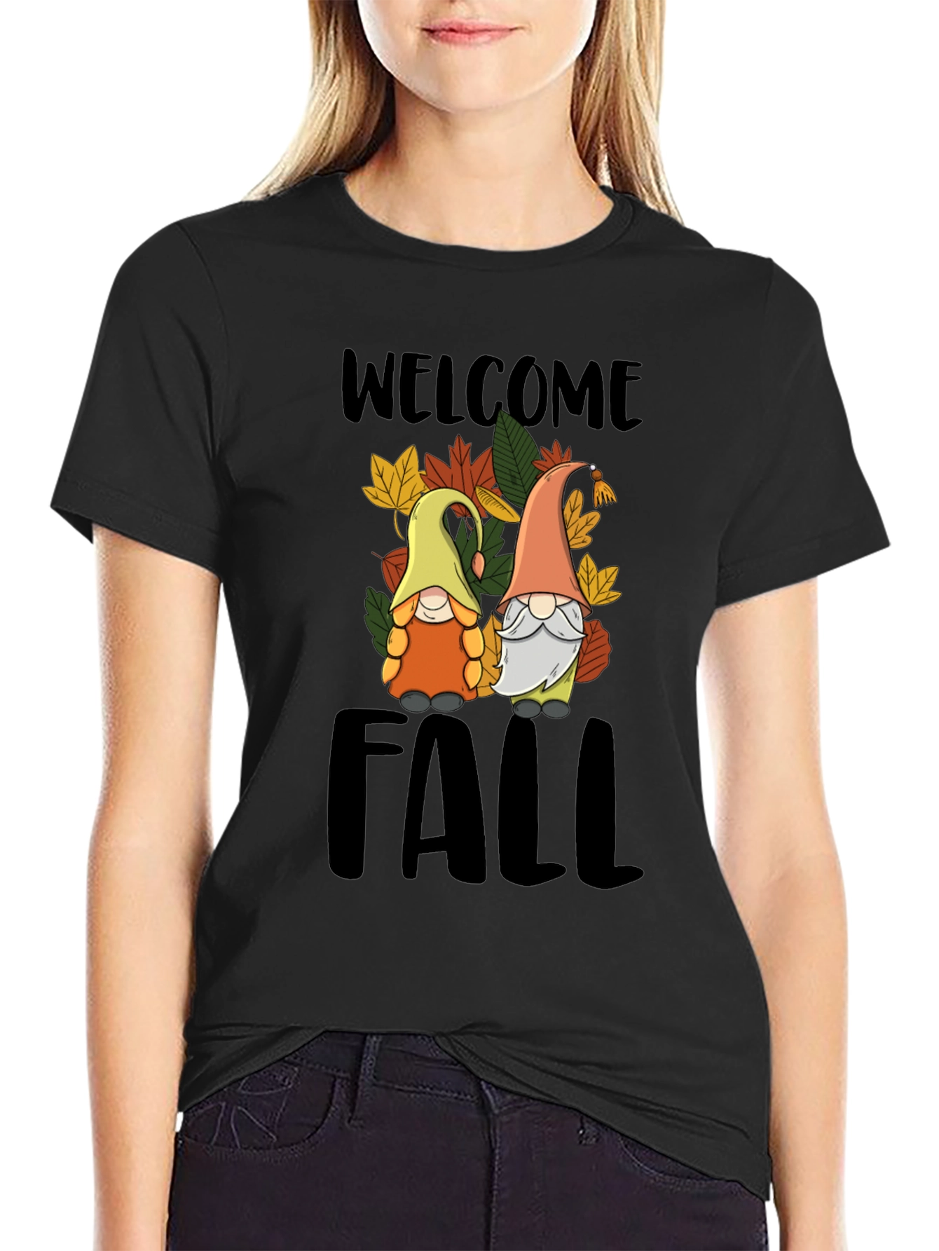 Welcome Fall Gnomes Graphic Tee