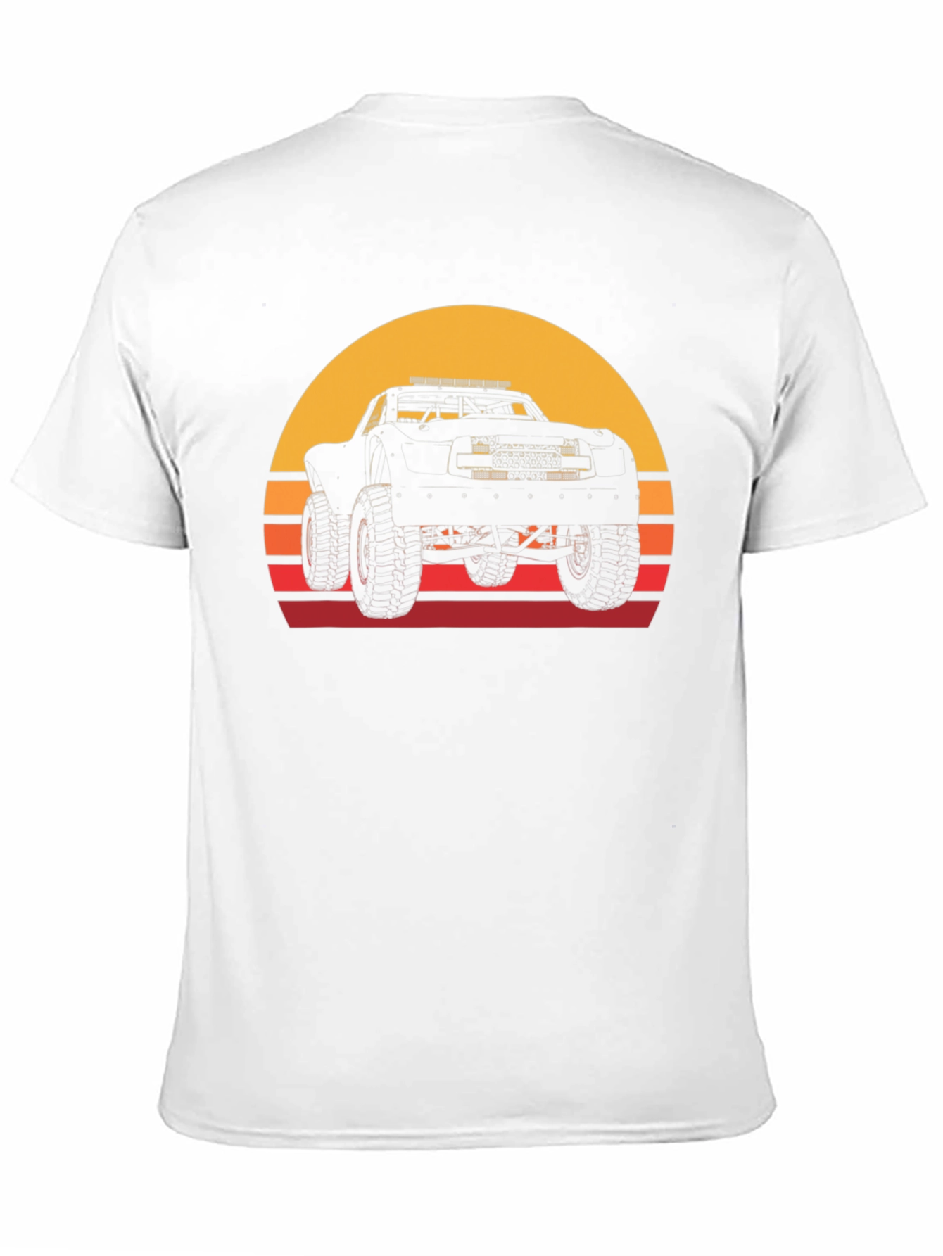 Sunset Truck Graphic Tee - Retro Style