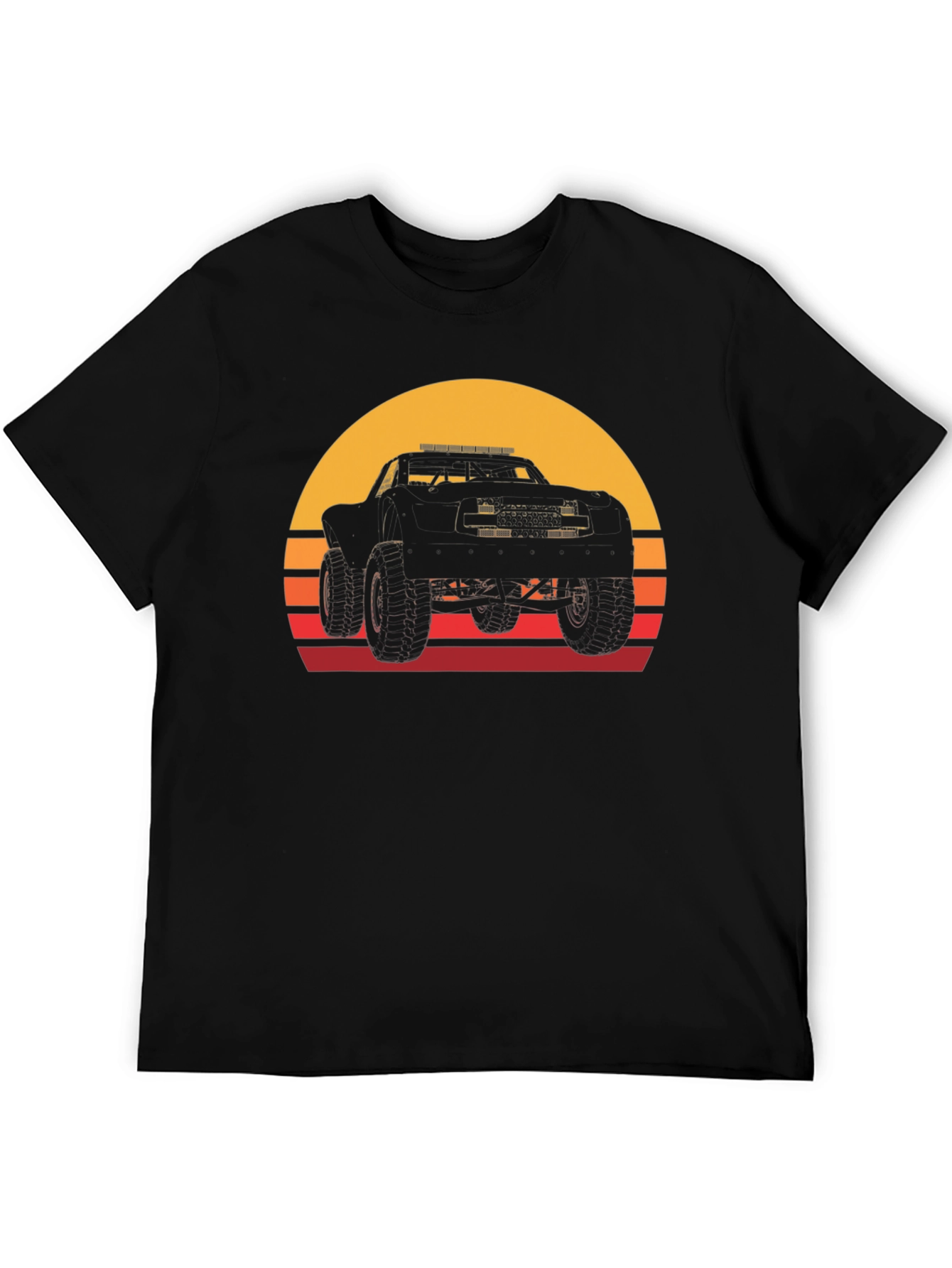 Sunset Truck Graphic Tee - Retro Style