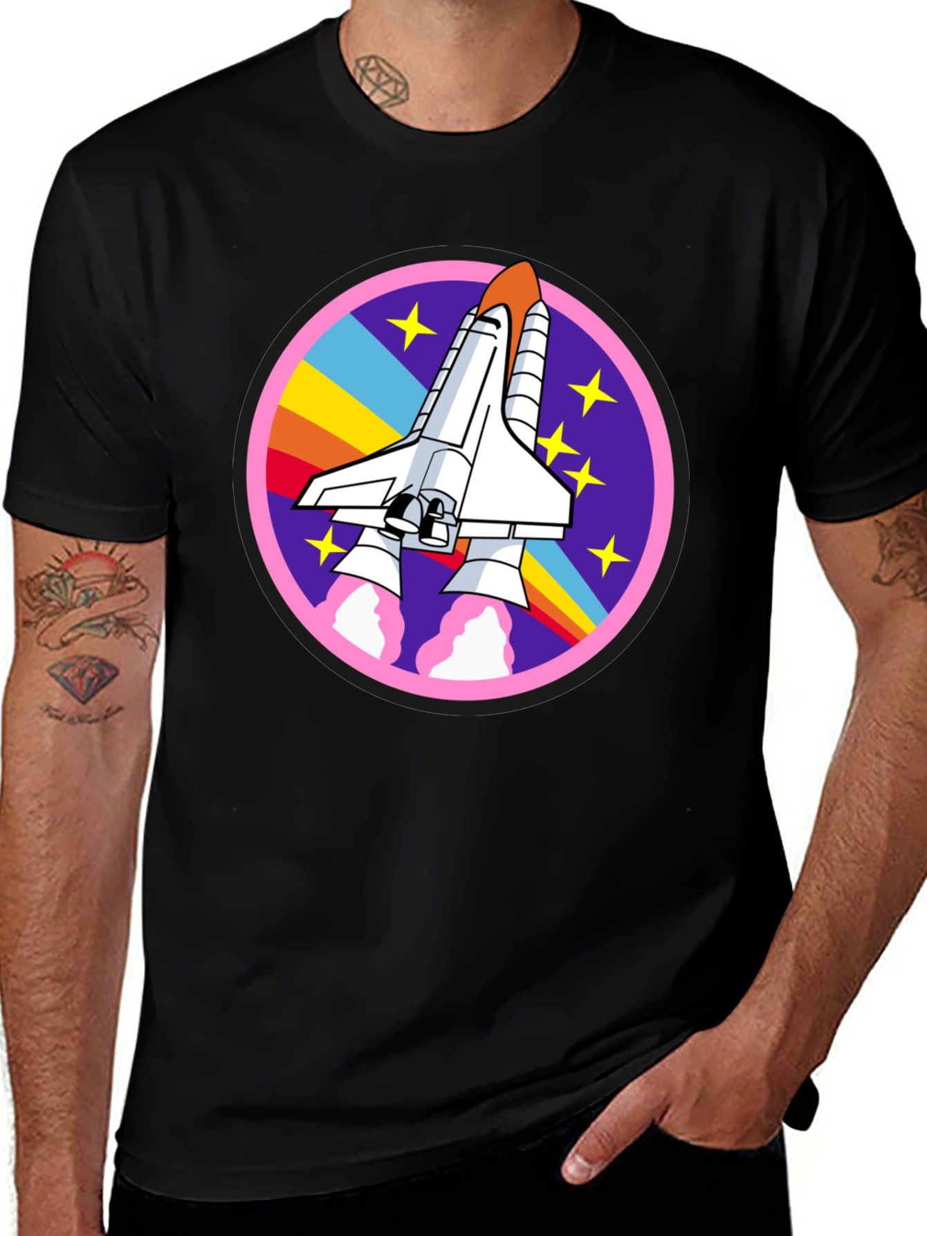 Retro Space Shuttle T-Shirt