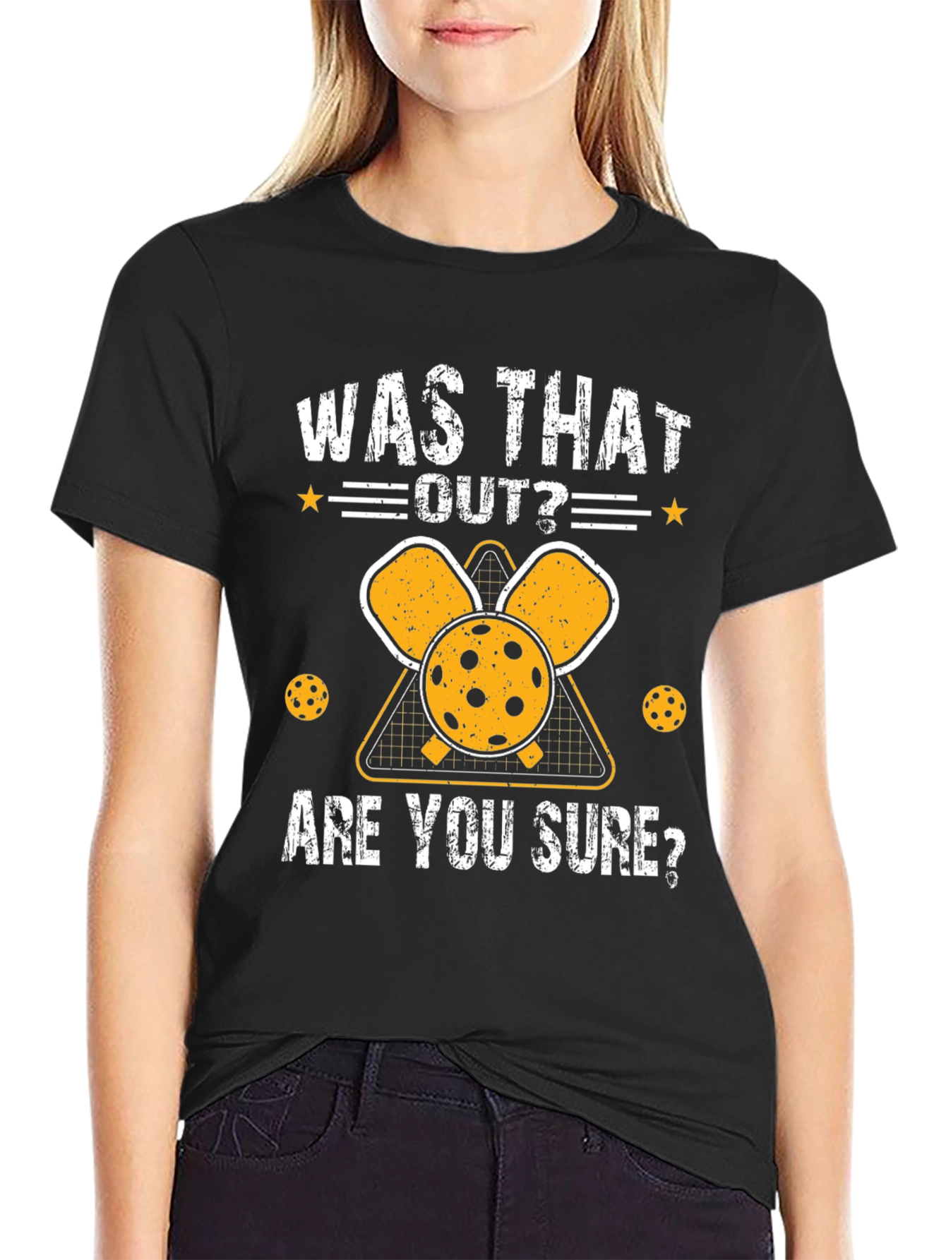 Was That Out? Pickleball T-Shirt