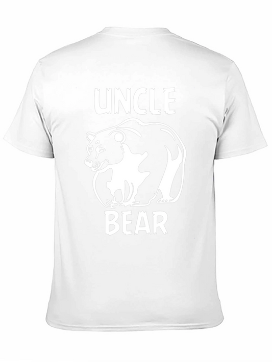 Uncle Bear T-Shirt - Novelty Graphic Tee