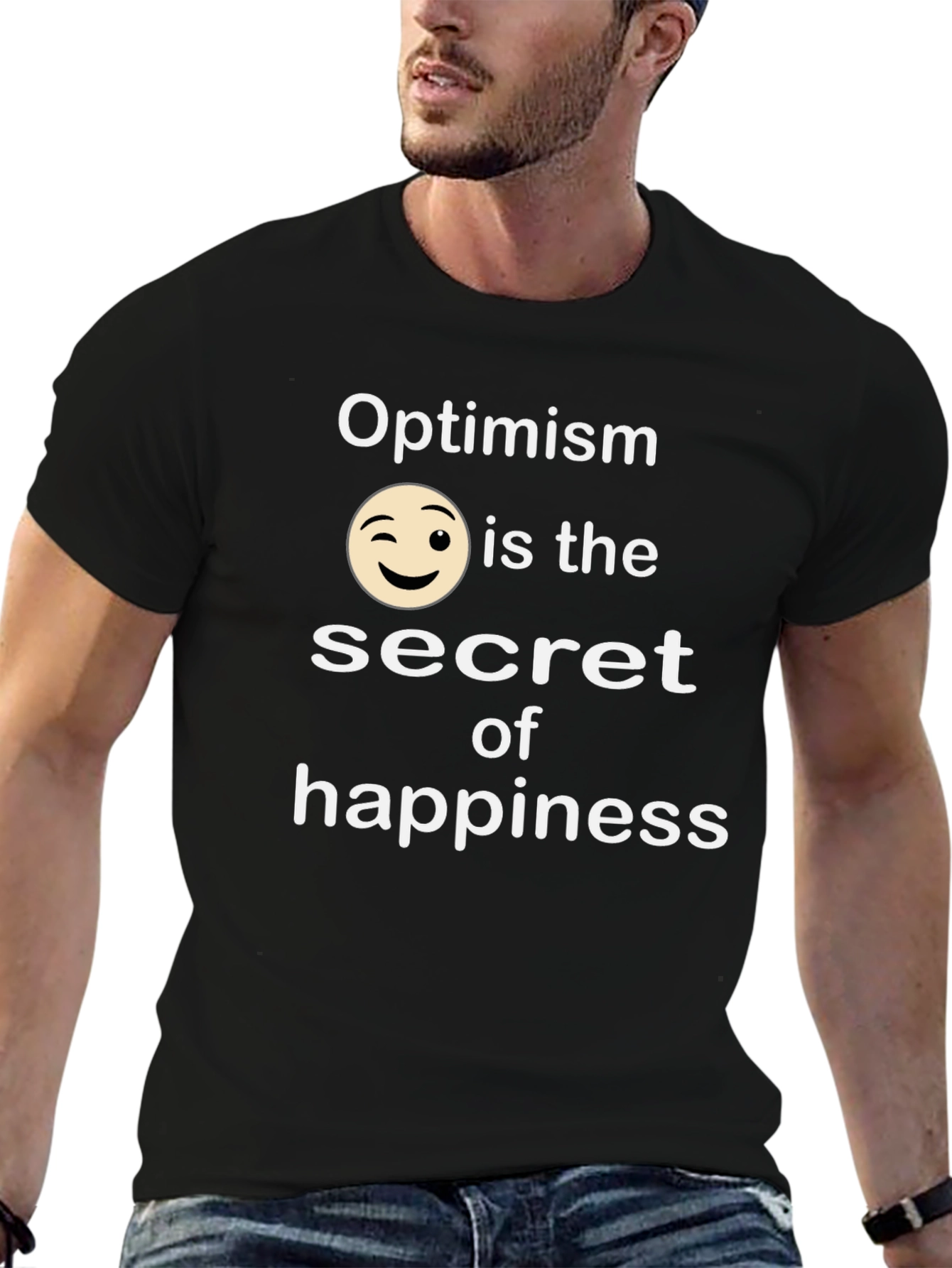 Optimism Happiness Graphic T-Shirt
