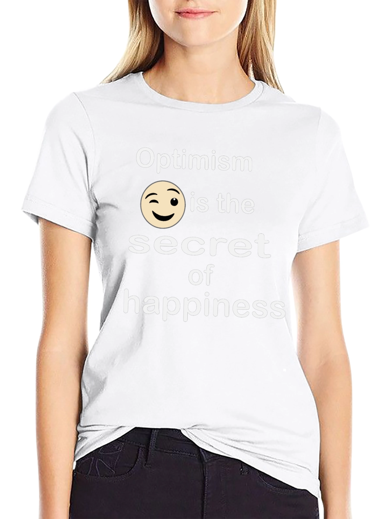 Optimism Happiness Graphic T-Shirt