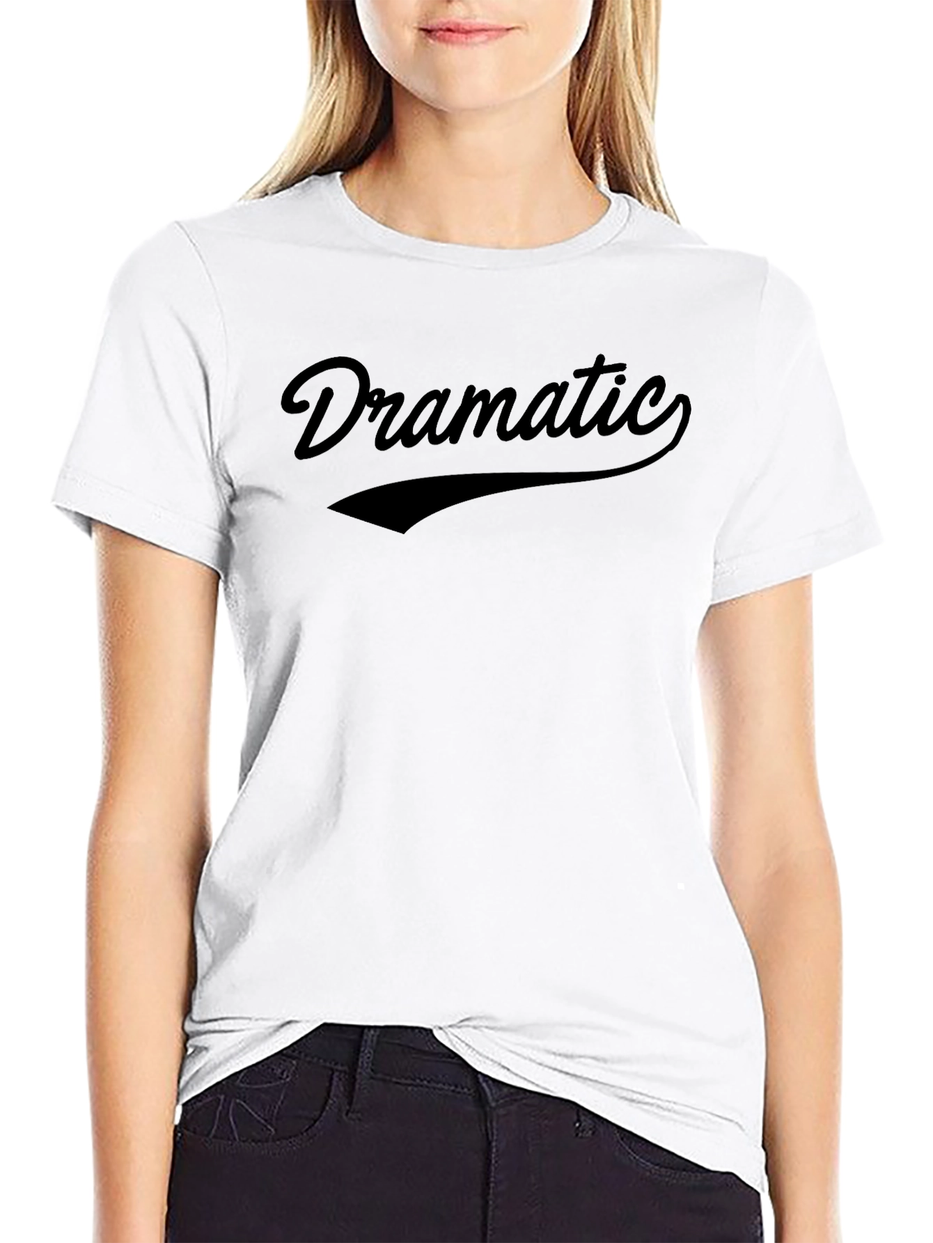 Dramatic Black T-Shirt