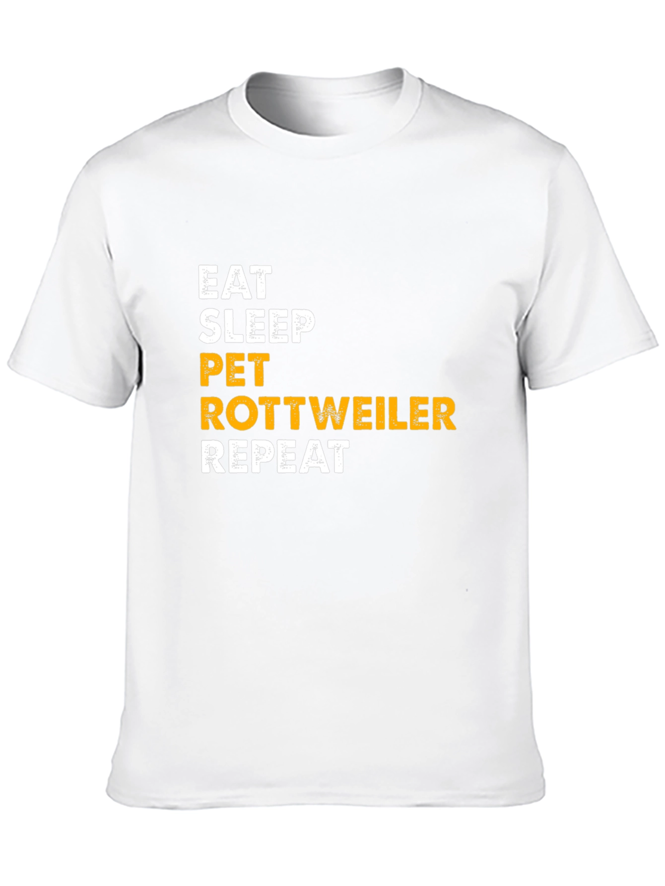 Eat Sleep Pet Rottweiler Repeat T-Shirt