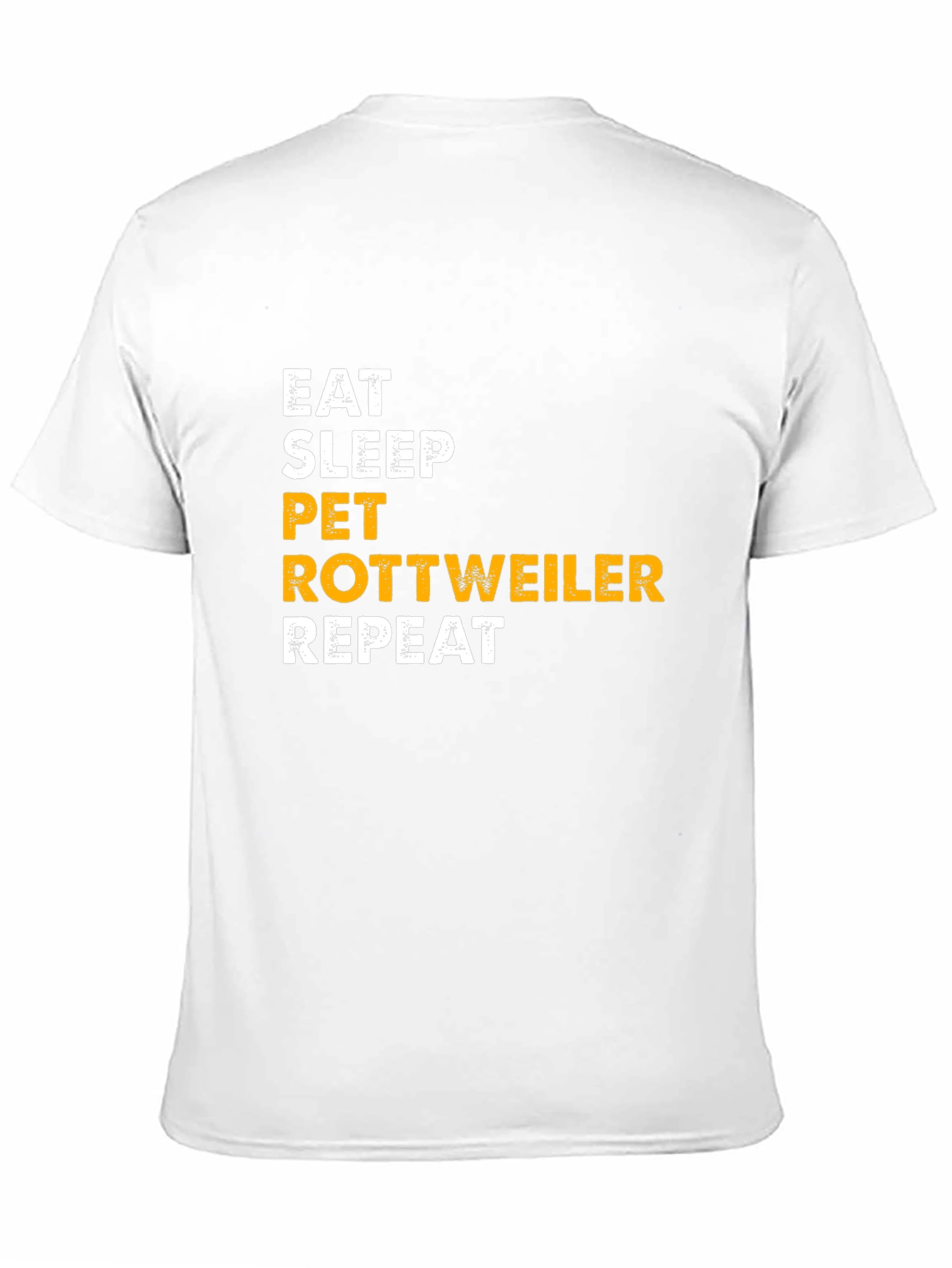 Eat Sleep Pet Rottweiler Repeat T-Shirt